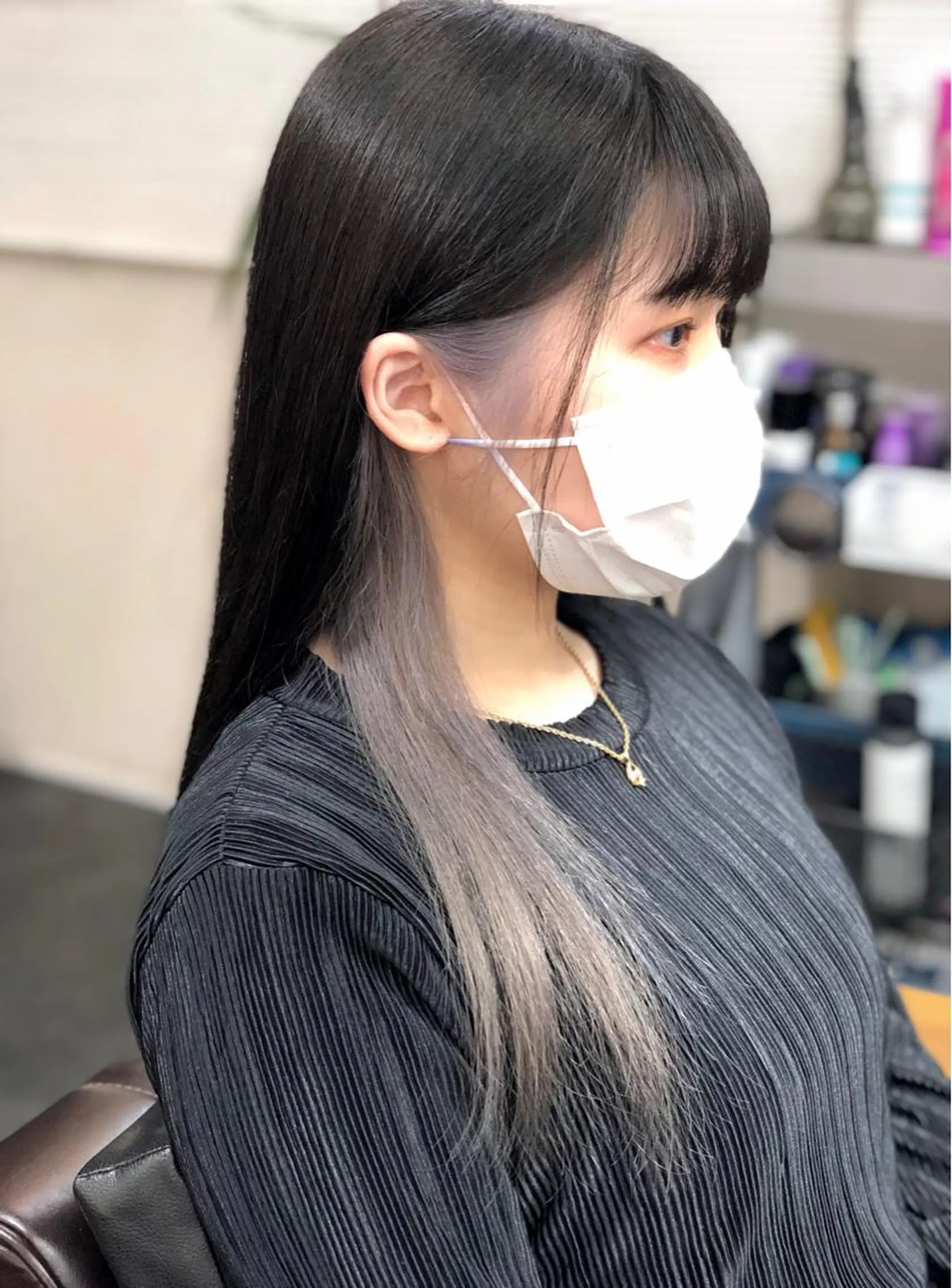 ロング カラー ブリーチ インナーカラー ヘアカラー トリートメント wavi hair所属・後藤 ユウキ/髪質改善🫧のヘアスタイル