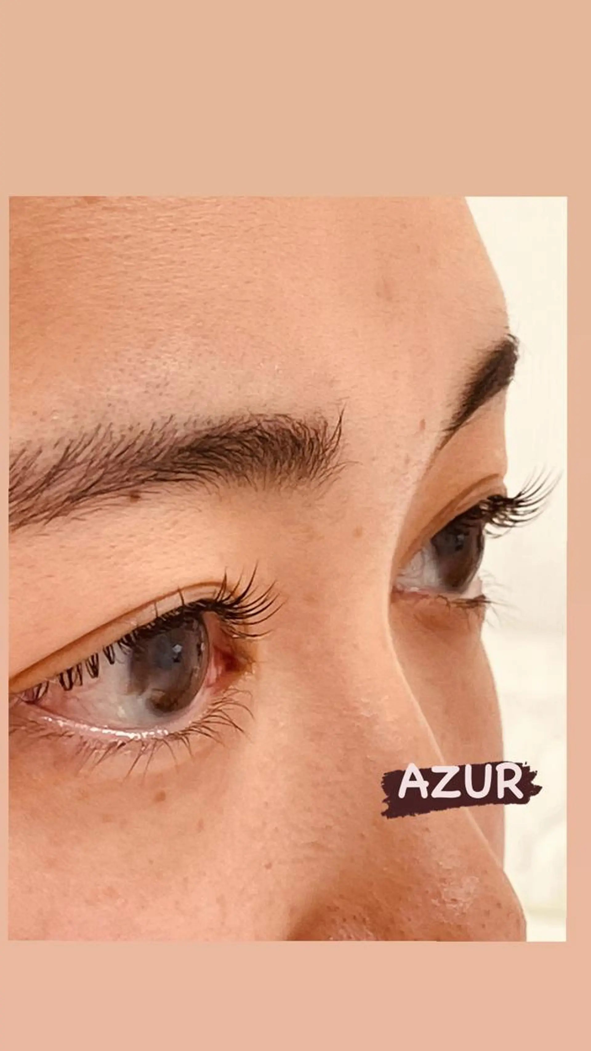 マツエク・マツパ パリジェンヌラッシュリフト AZUR N&eyelashのネイルデザイン