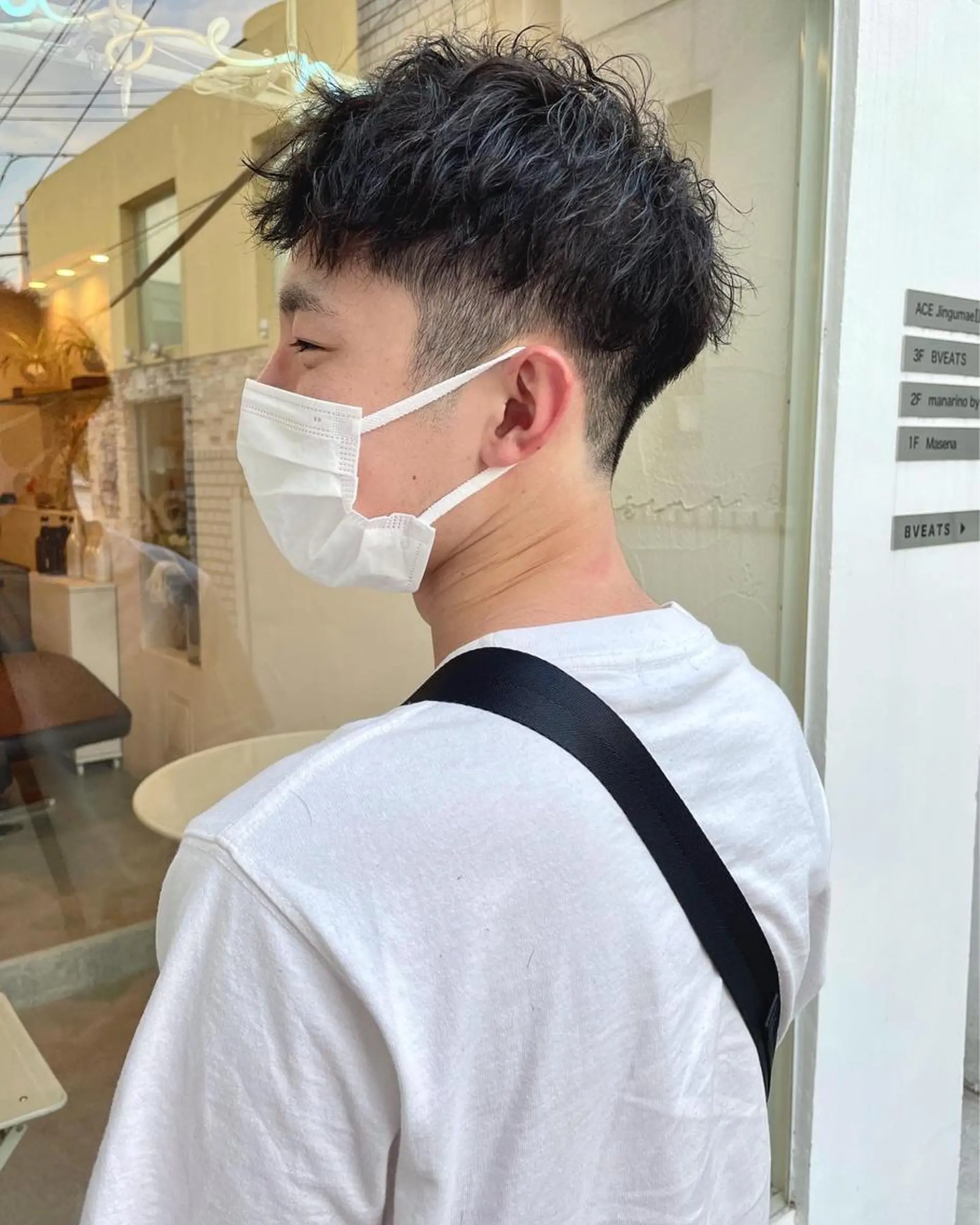 パーマ メンズ メンズ韓国風 メンズパーマ ツイストスパイラルパーマ スパイラルパーマ カット パーマ ヘアセット Masena所属・💎韓国風レイヤー /ボブ💎Namiのヘアスタイル