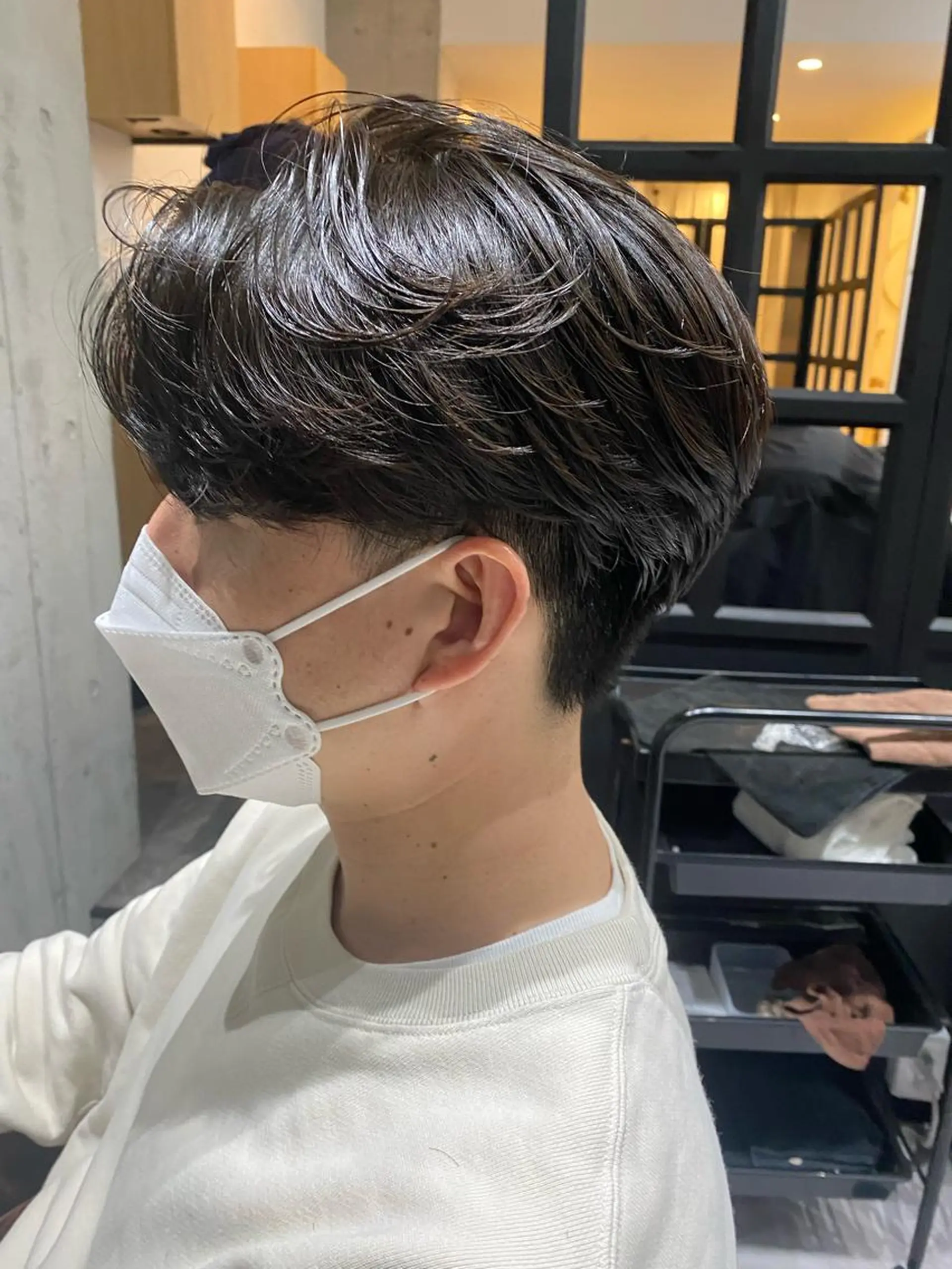 パーマ メンズ カット パーマ トリートメント Dxxxx III所属・オシャレ女性目線の 大人メンズ❁⃘*.ﾟのヘアスタイル
