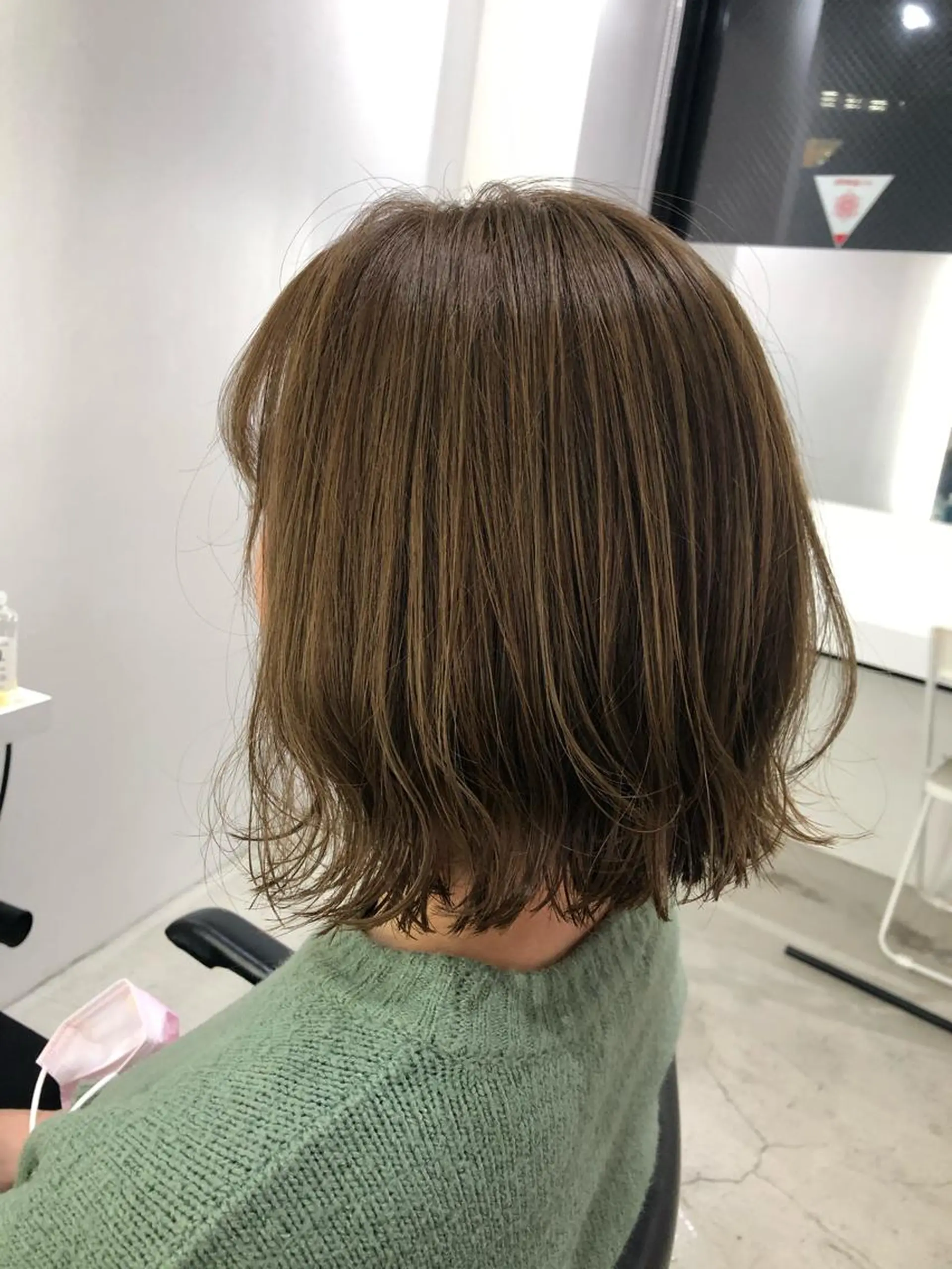 ショート カラー パーマ ヘアアレンジ GRAND OMOTESANDOのヘアスタイル