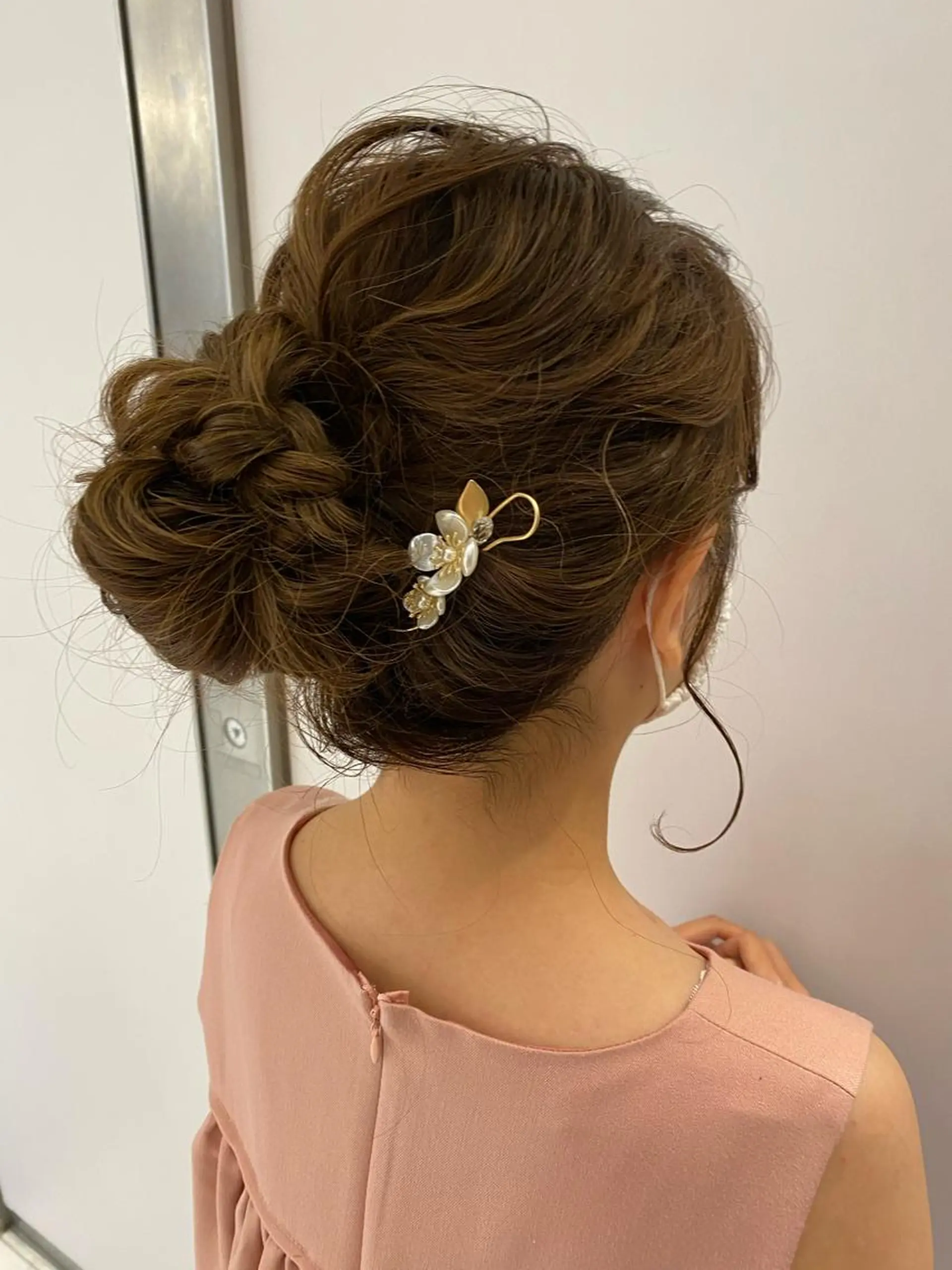 ロング お団子ヘア マンツーマン施術🫧 アレンジ/RINAのヘアスタイル