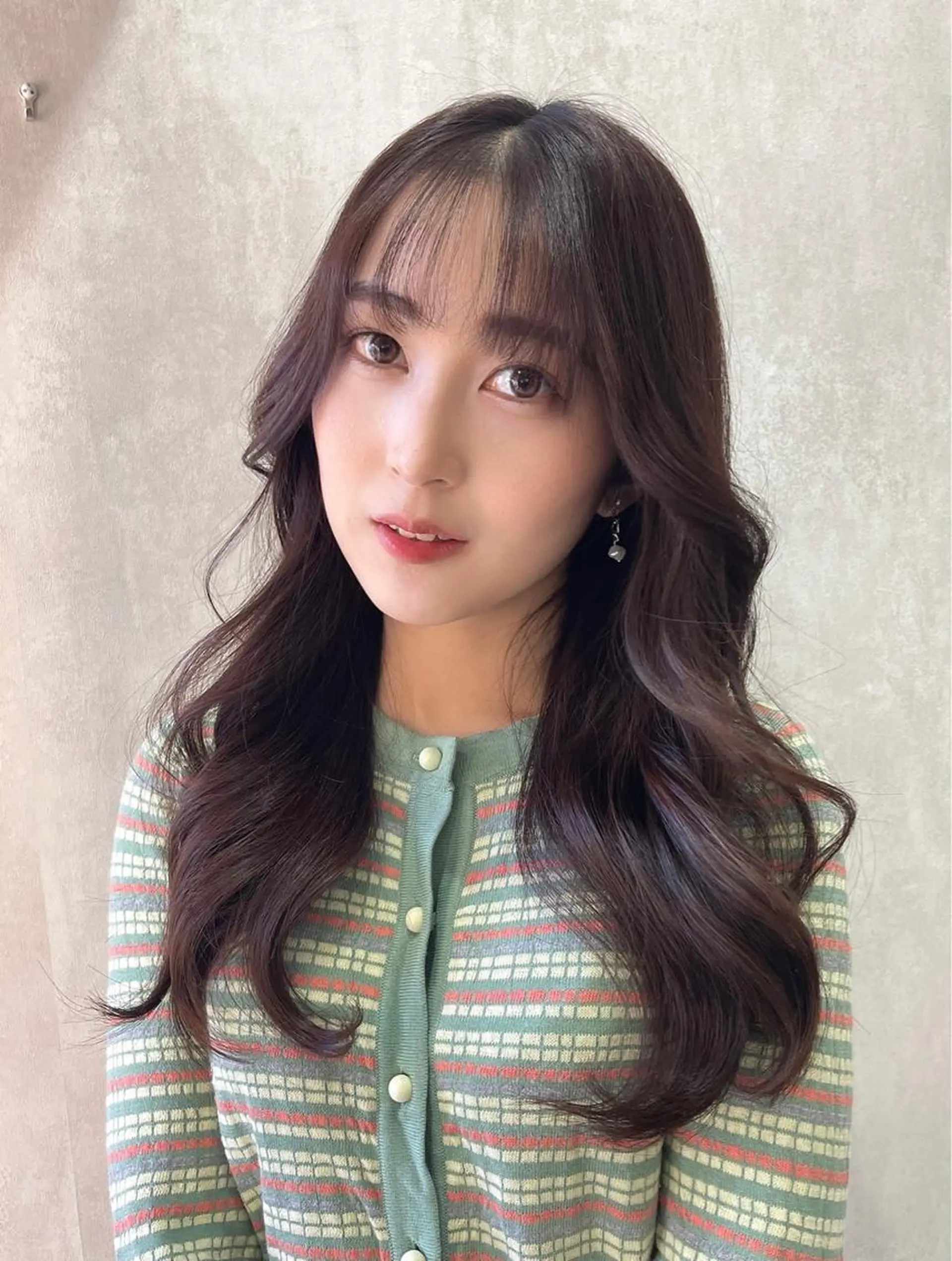 ロング カット 縮毛矯正 韓国ヘア　髪質改善 🌹レイヤー　芹奈のヘアスタイル