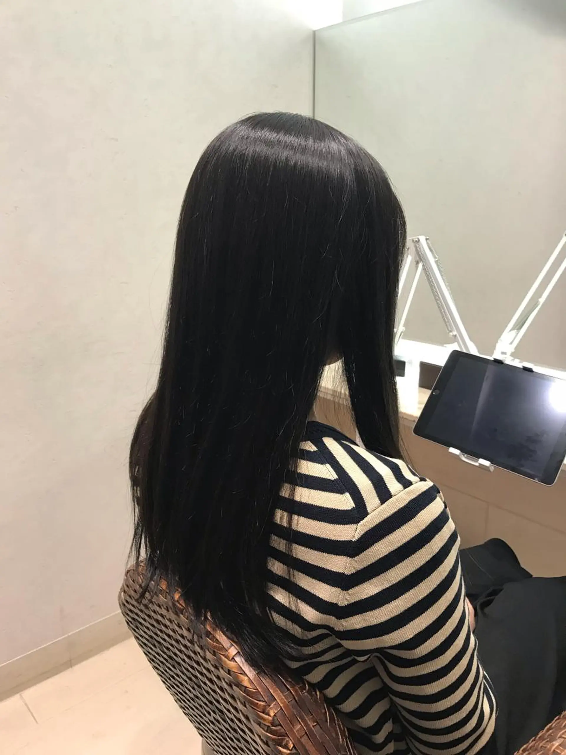 ロング カット トリートメント ヘッドスパ 【大人艶カラー🌿】 中畑リョウのヘアスタイル
