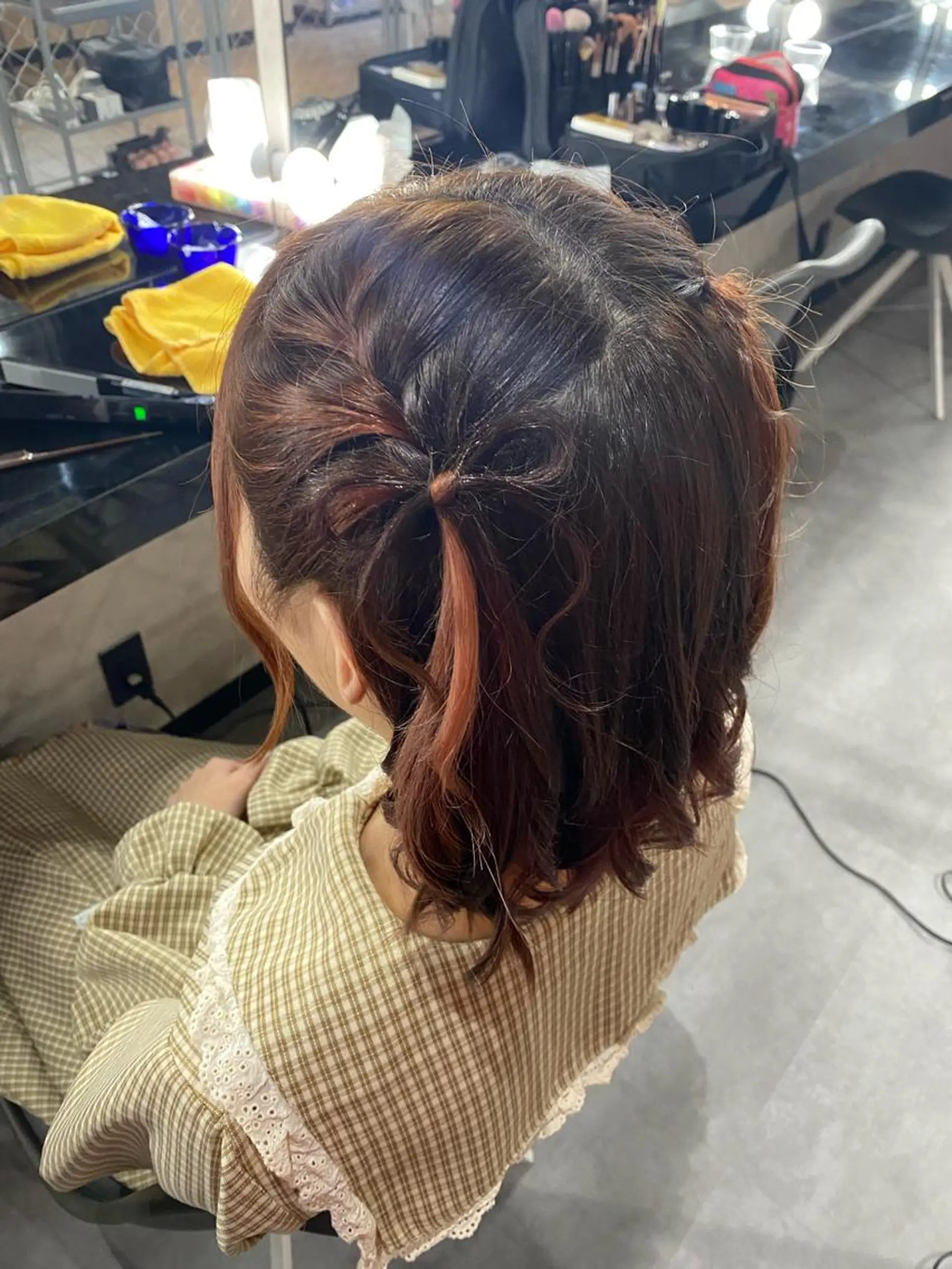 ヘアアレンジ 大天使 まいめろのヘアスタイル