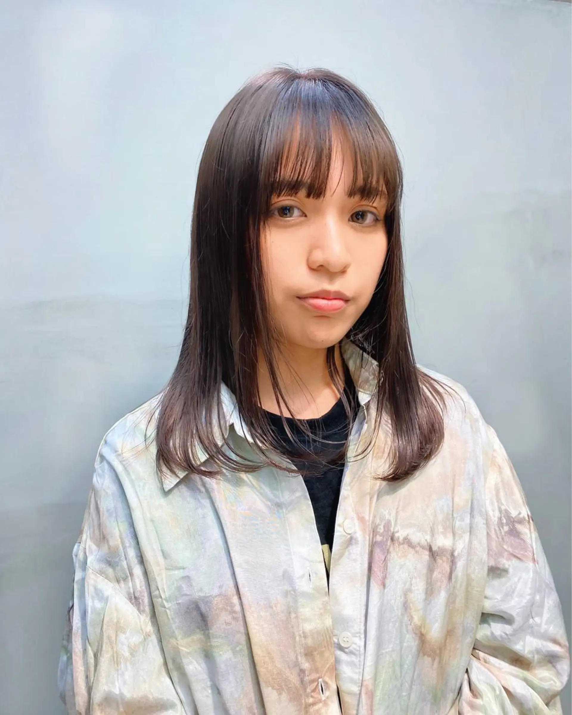 ショート カラー ベージュカラー パープルカラー ブリーチ/似合わせ Kaito🦕/栄のヘアスタイル