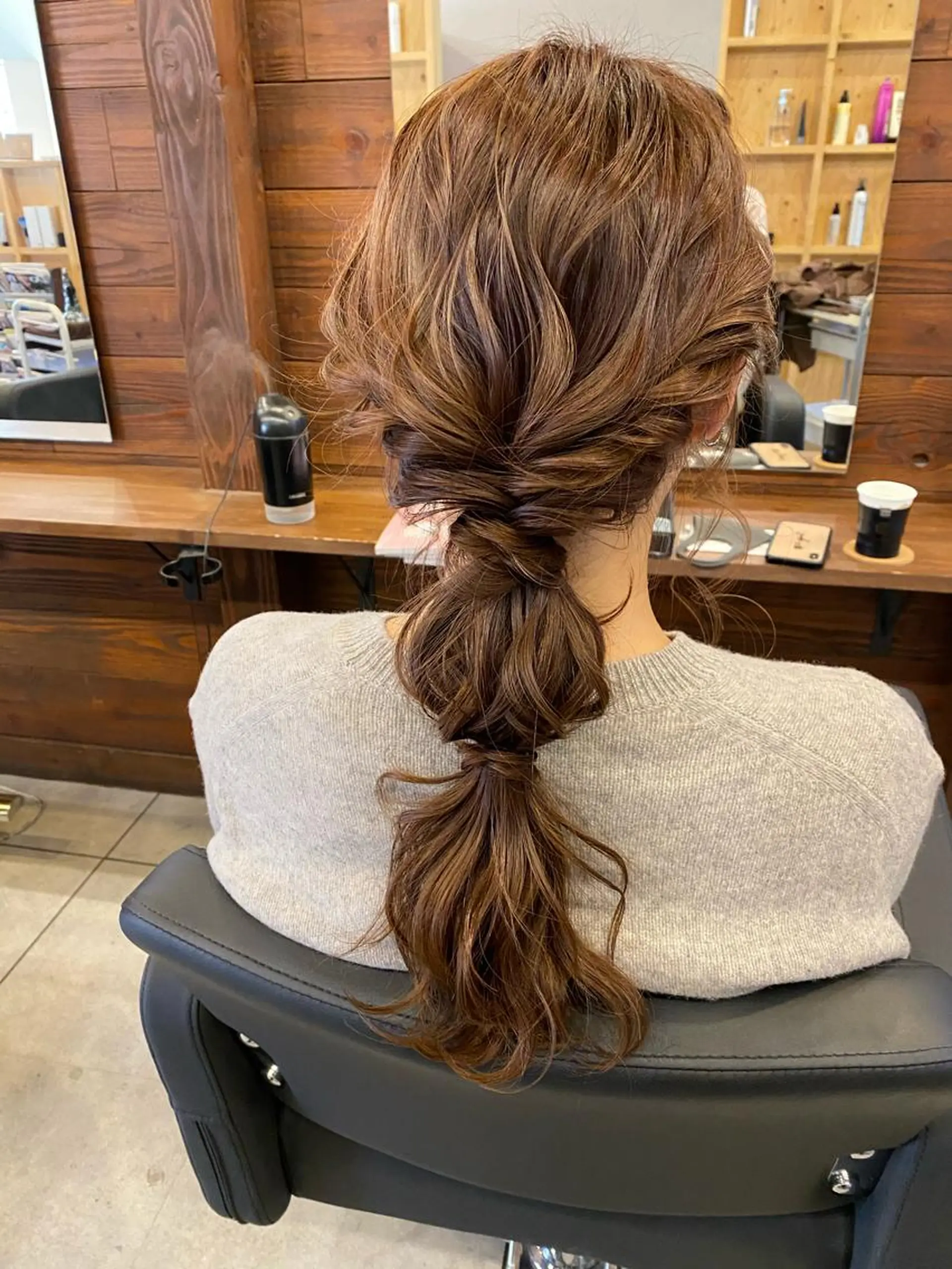 ヘアアレンジ TRAN9UIL  graph所属・青木 みなのヘアスタイル
