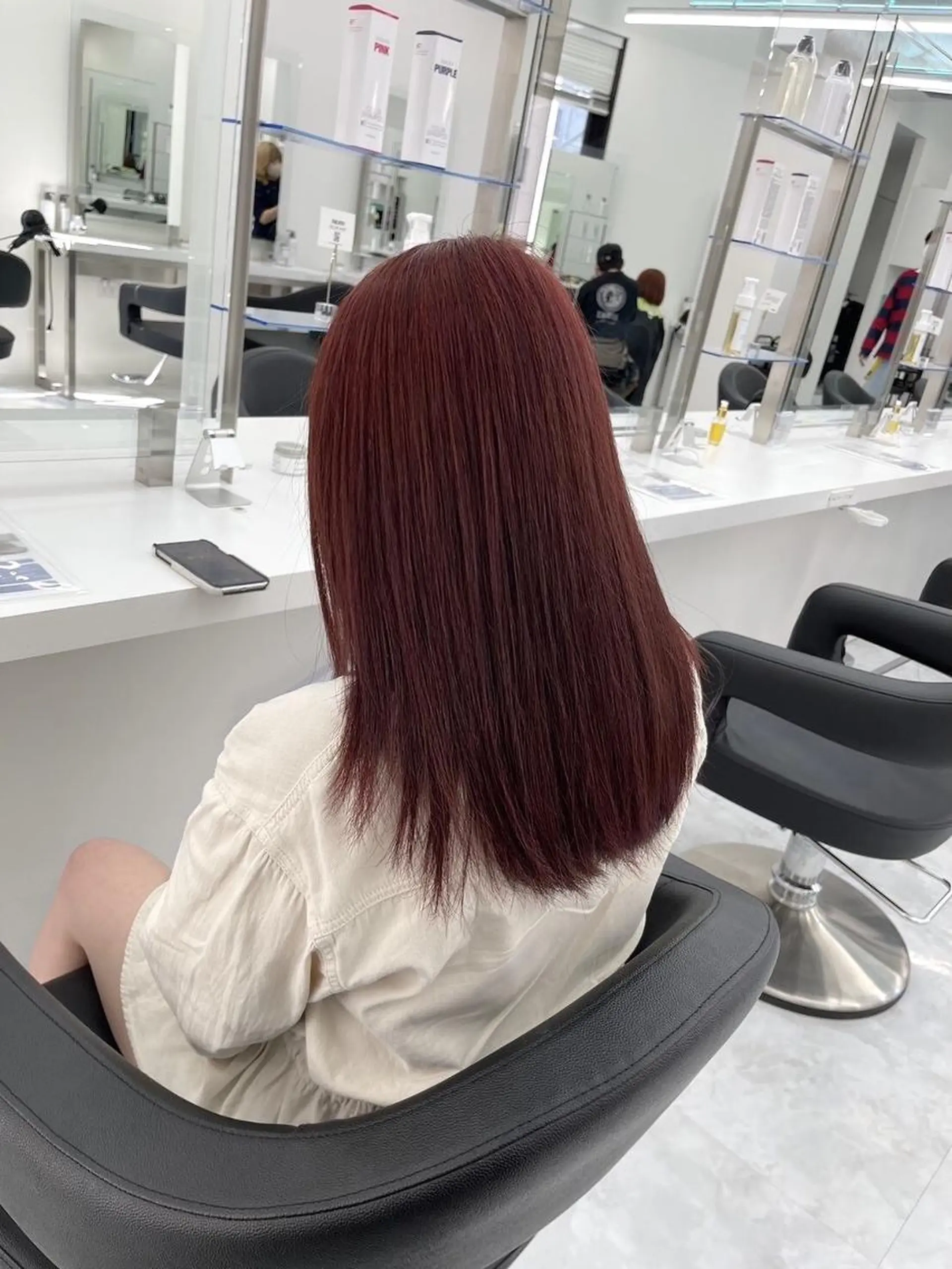 カラー トレンド暖色🍑カジ ュアルヘアjunyaのヘアスタイル