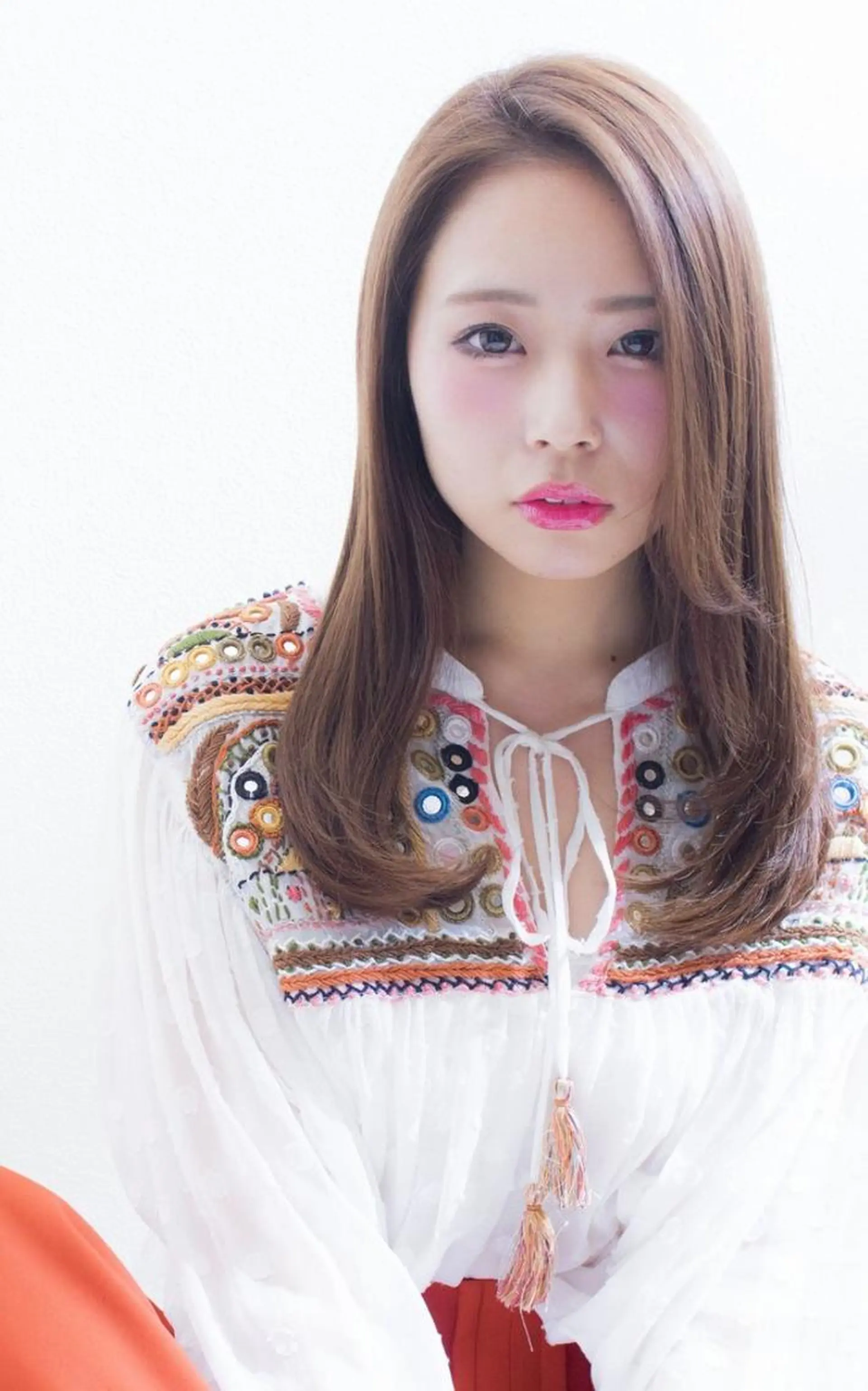 ロング カット ヘアカラー トリートメント Agu  hair rupia 金沢店所属・金沢美容室/ 艶髪/夜営業/JINのヘアスタイル