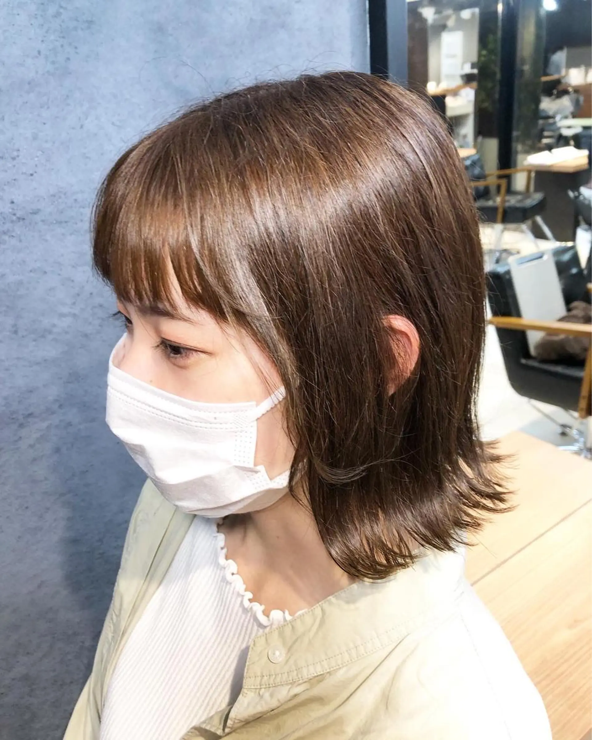 ミディアム カラー ヘアアレンジ カット ヘアカラー トリートメント ainico+所属・メンズ特化✂️栗原 侑也のヘアスタイル