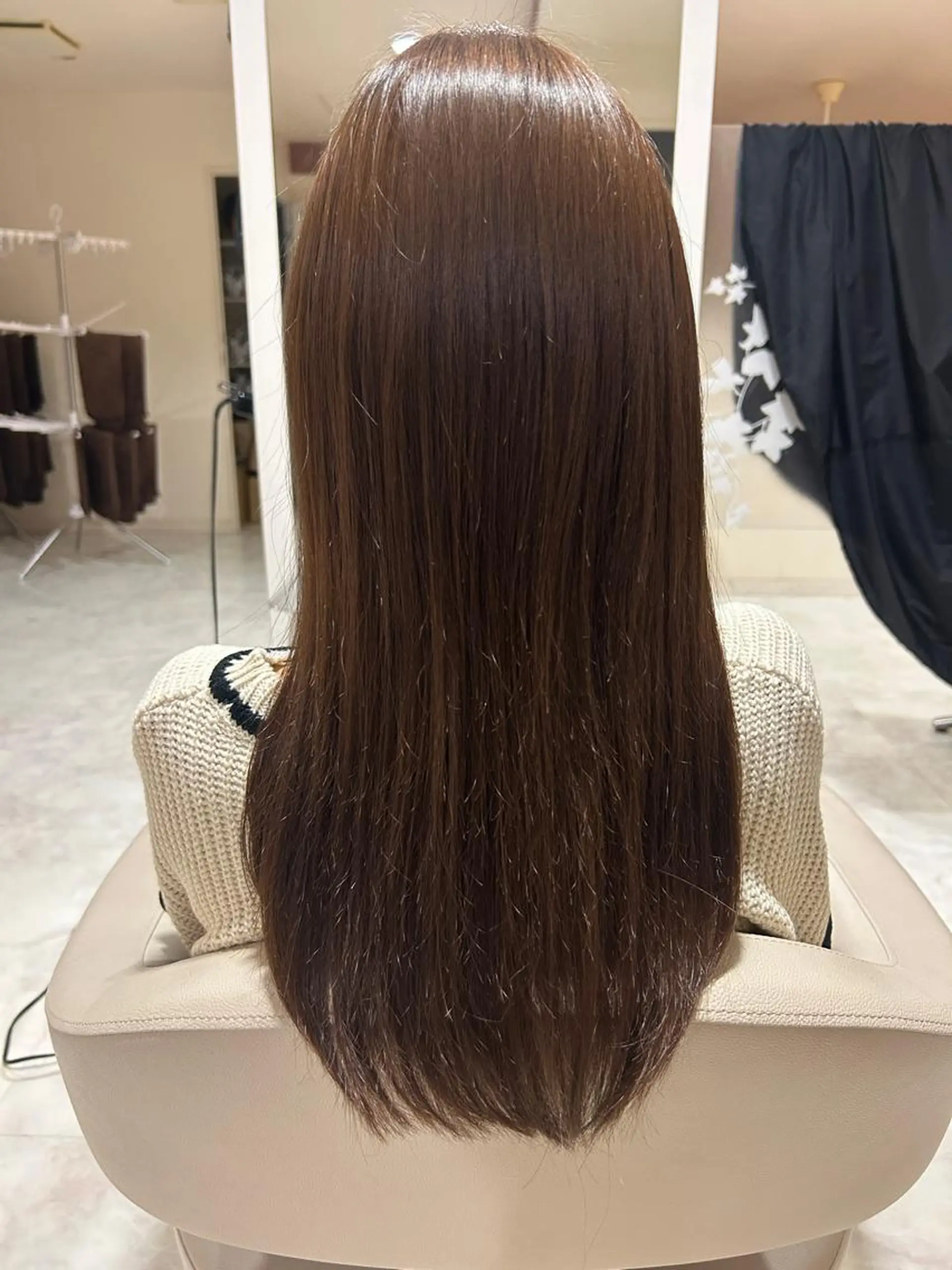 ロング カラー ブリーチ ブリーチなしカラー レイフィールド滝ノ水店所属・RayField かおるのヘアスタイル
