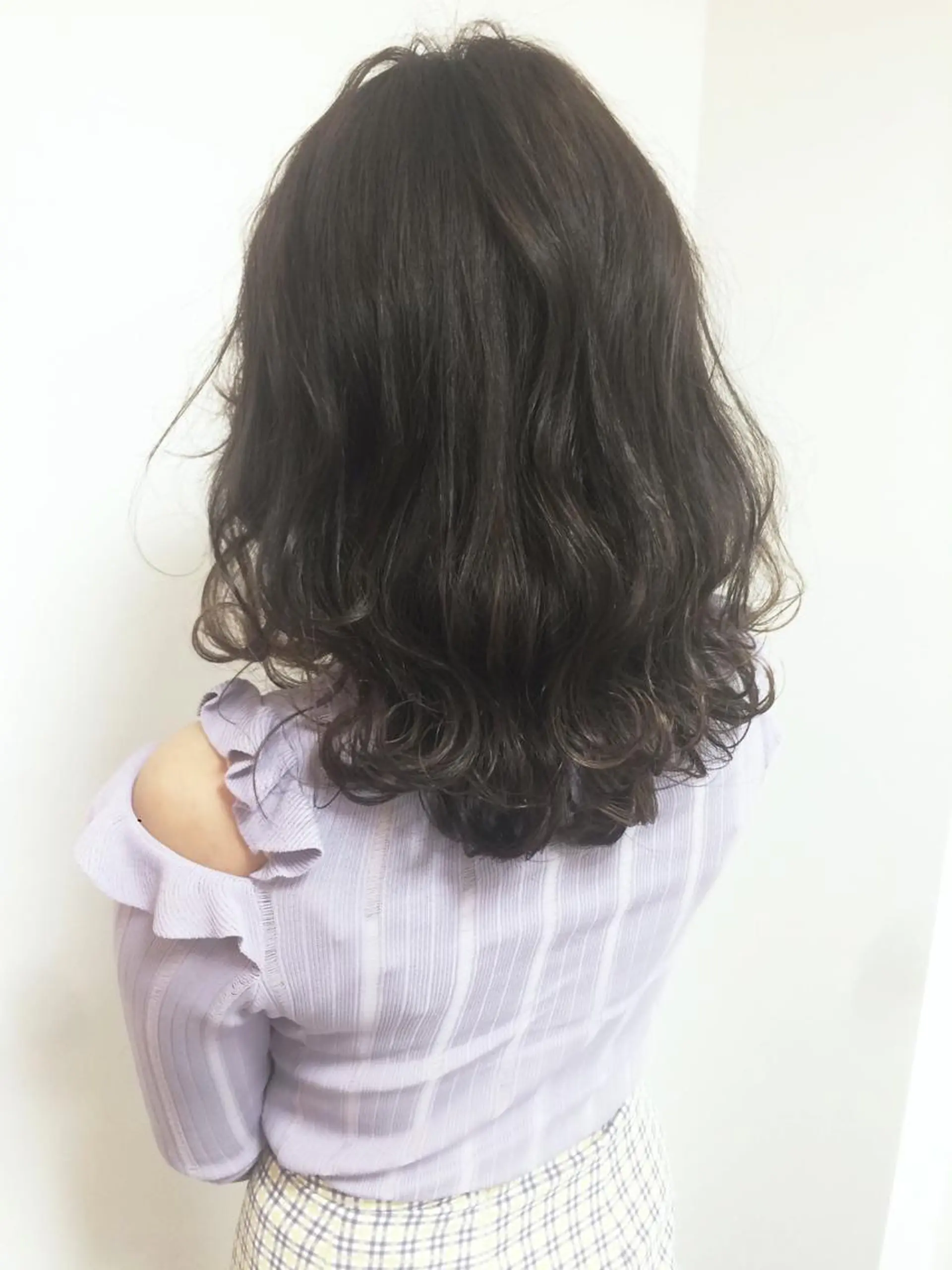 ミディアム カラー SALOWIN名古屋本山店所属・🍀ナガヤマ ヒデアキ🍀のヘアスタイル