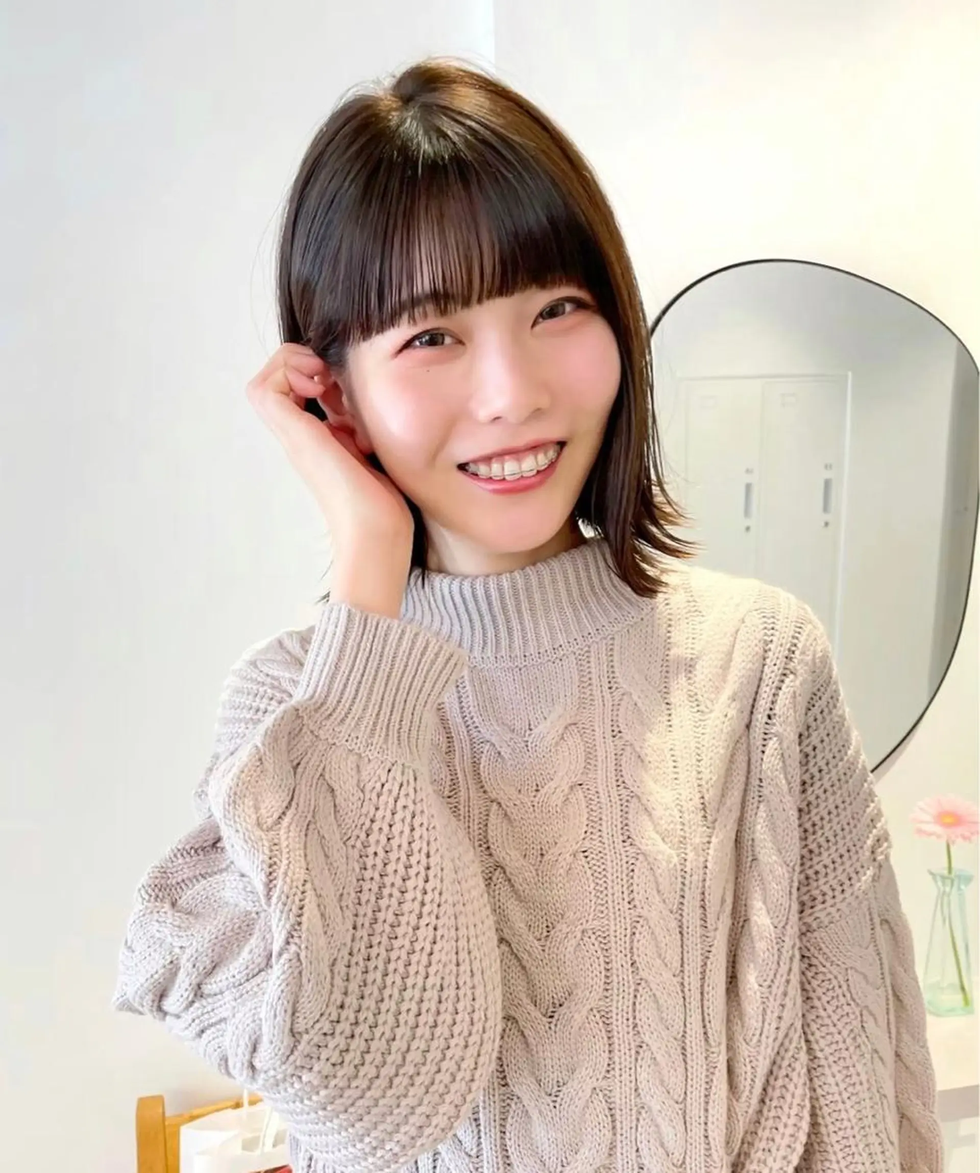 ショート カラー ヘアカラー 池田 未瑠のヘアスタイル
