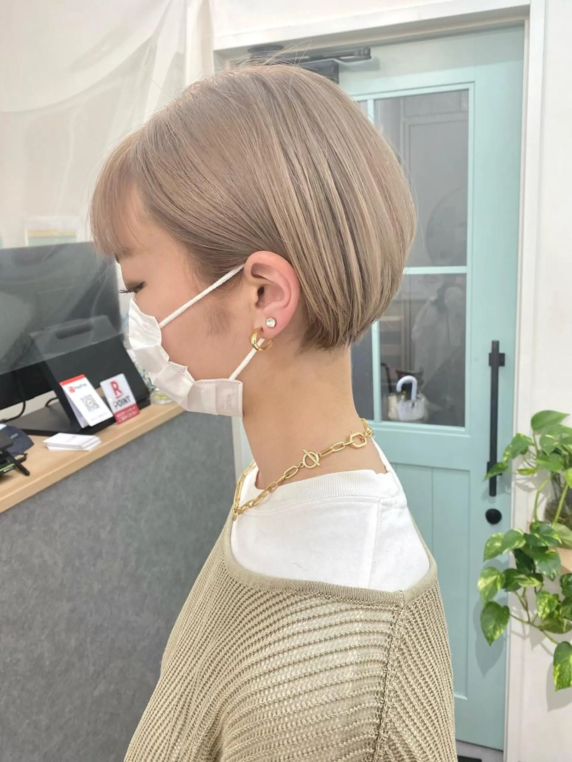 ショート カラー ショートヘア ヘアカラー トリートメント ヘアセット 💘カラー特化美容師 尾崎拓己のヘアスタイル