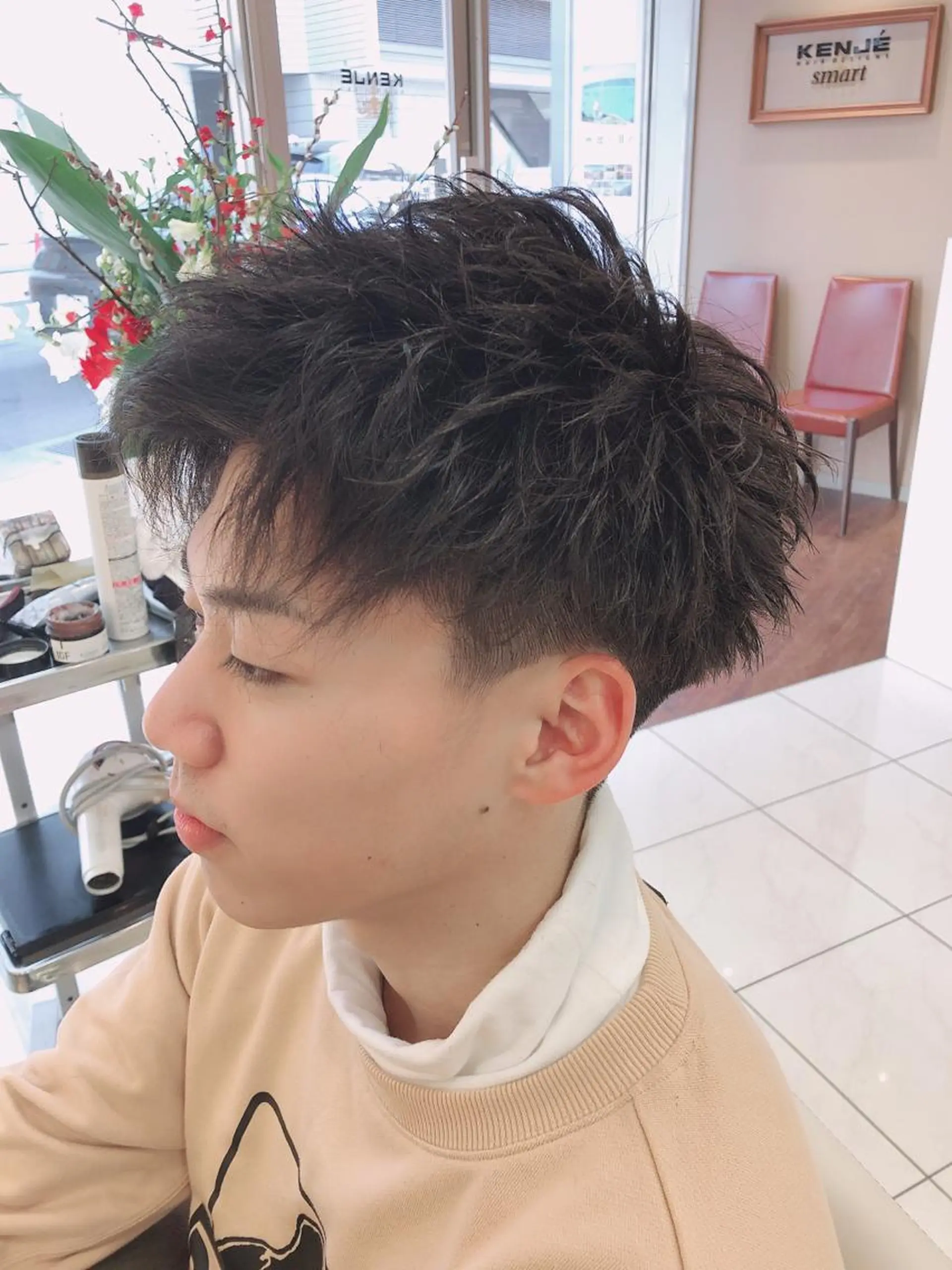 メンズ カット パーマ rebo茅ヶ崎所属・神田 澪史のヘアスタイル