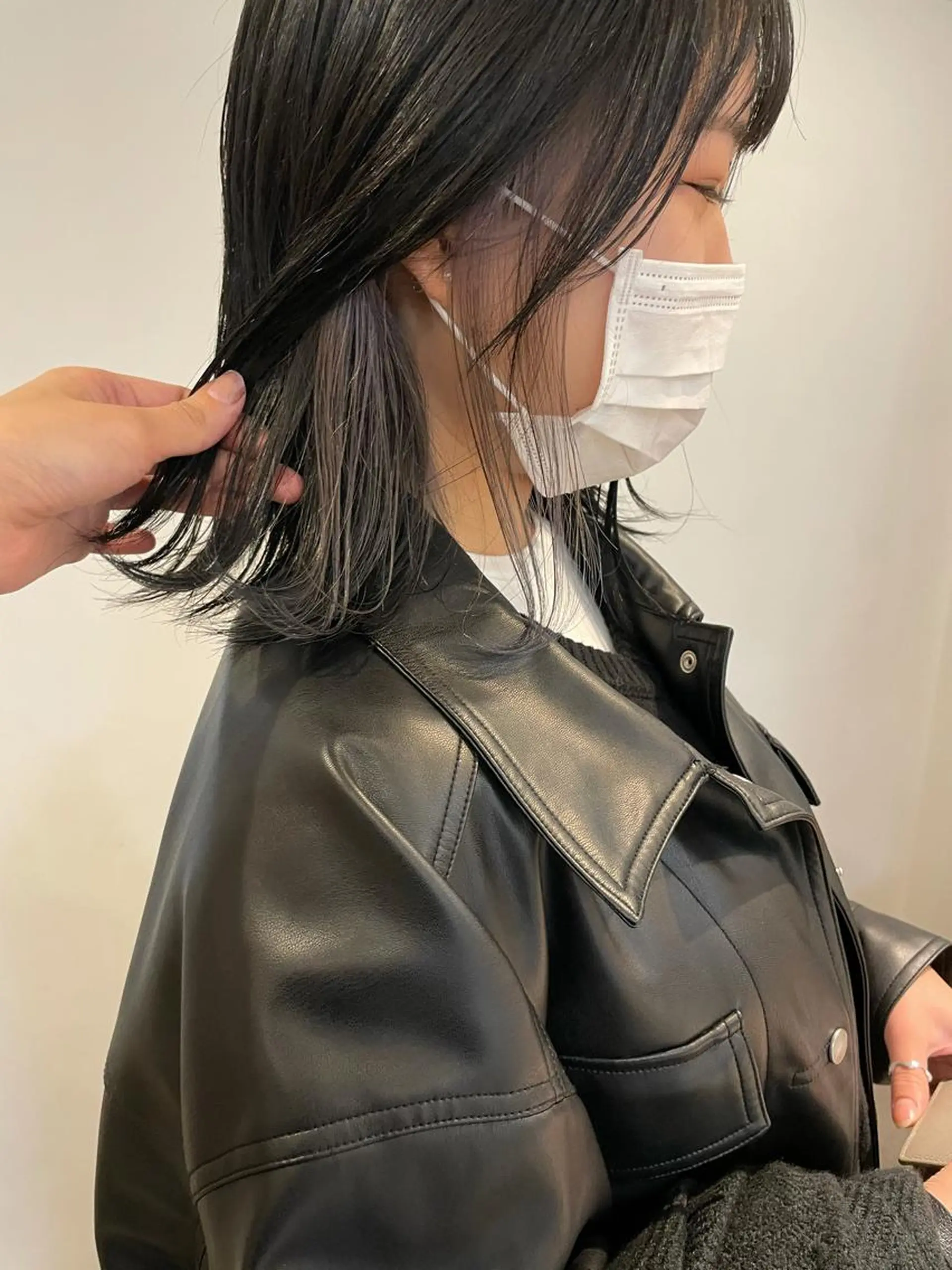 カラー 大迫 江梨のヘアスタイル