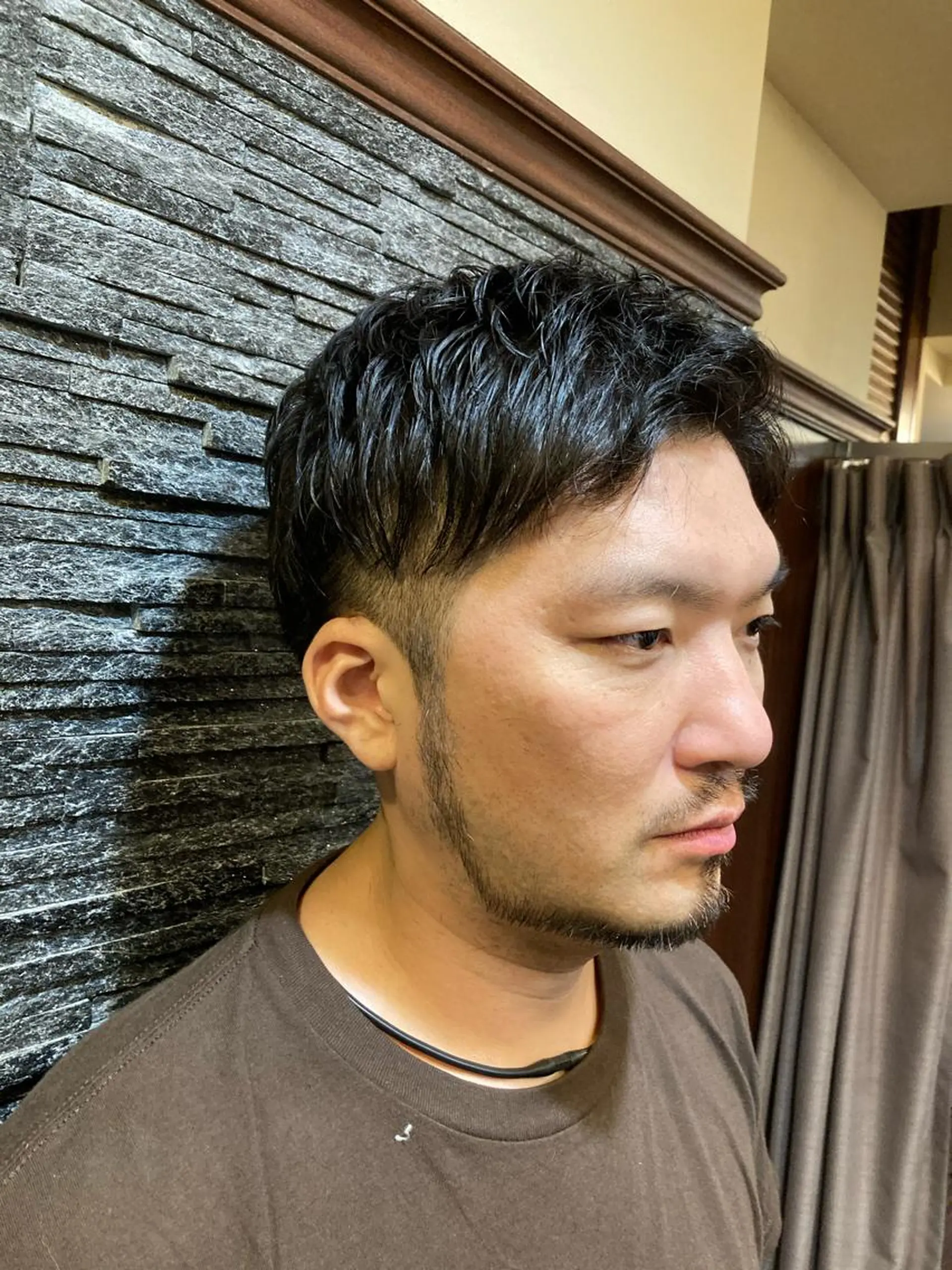 ショート パーマ メンズ メンズパーマ HIRO銀座ヘアーサロン　池袋東口店所属・滝沢 得弘のヘアスタイル