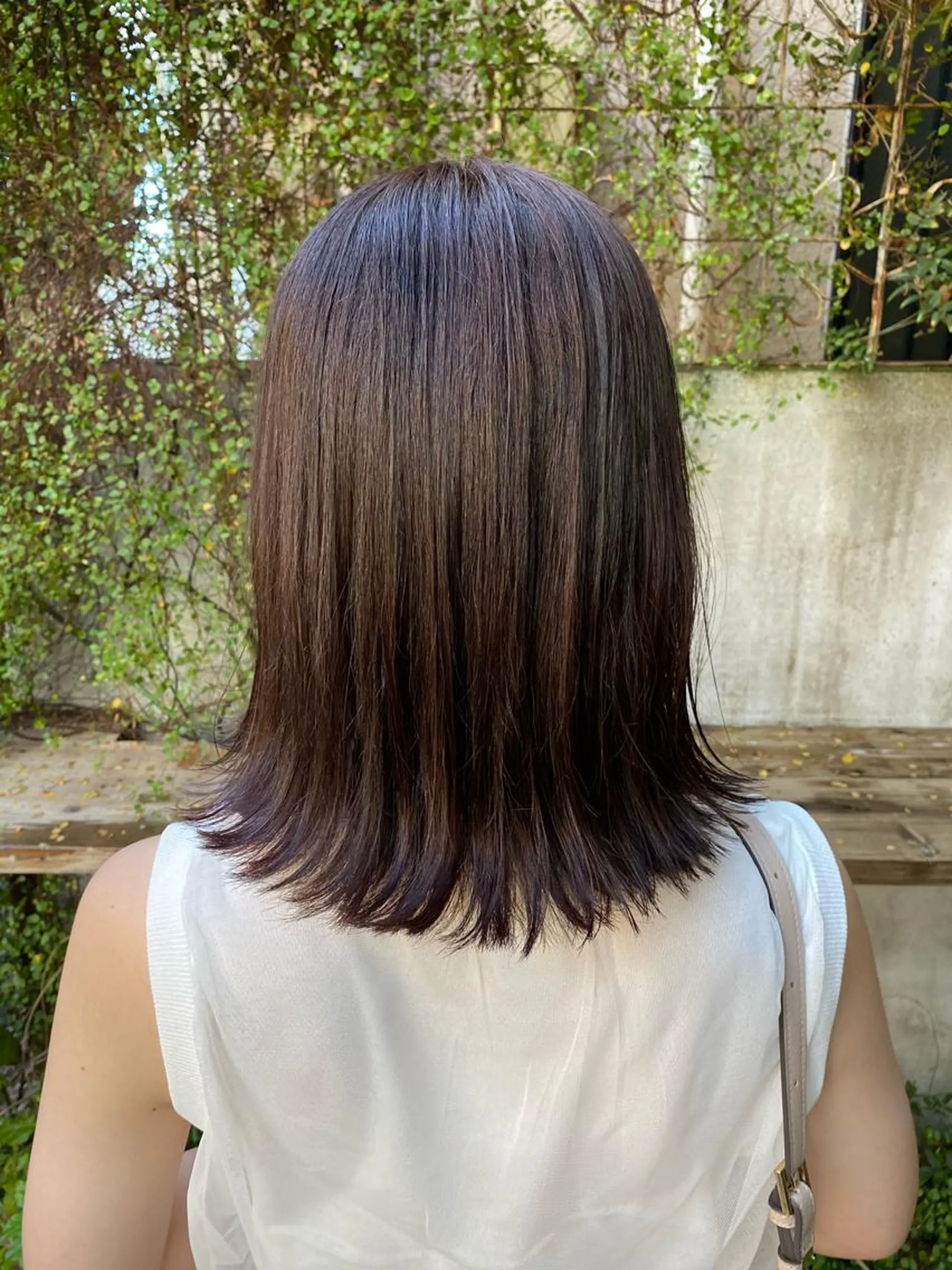 ミディアム カラー ボブ カット ヘアカラー 小顔ショート✁ ⁂Yukari⁂のヘアスタイル