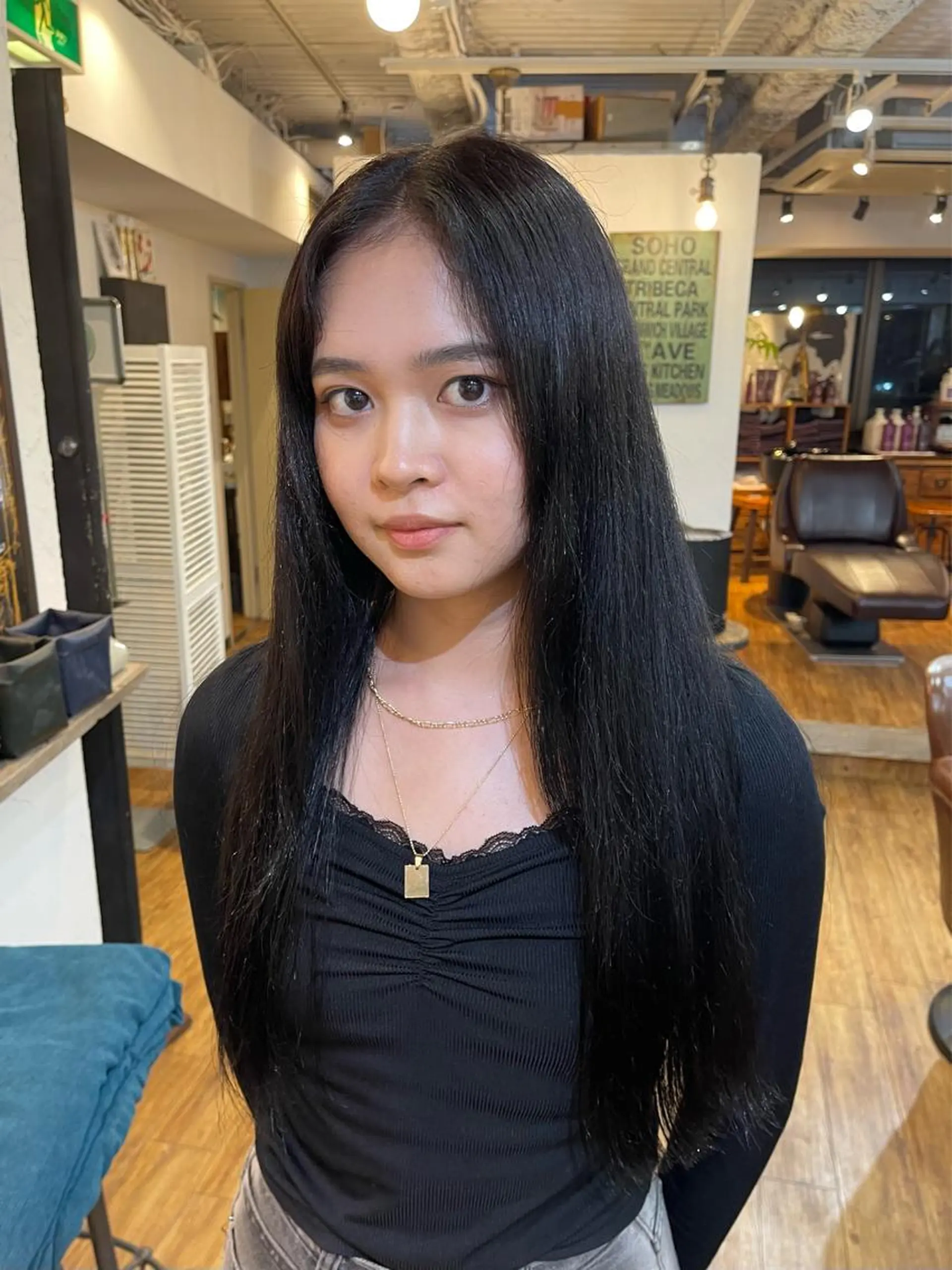 ロング カラー ヘアアレンジ ヘアカラー 180° OneEightyDegrees 中目黒所属・Himari 【パーソナルカラー】のヘアスタイル