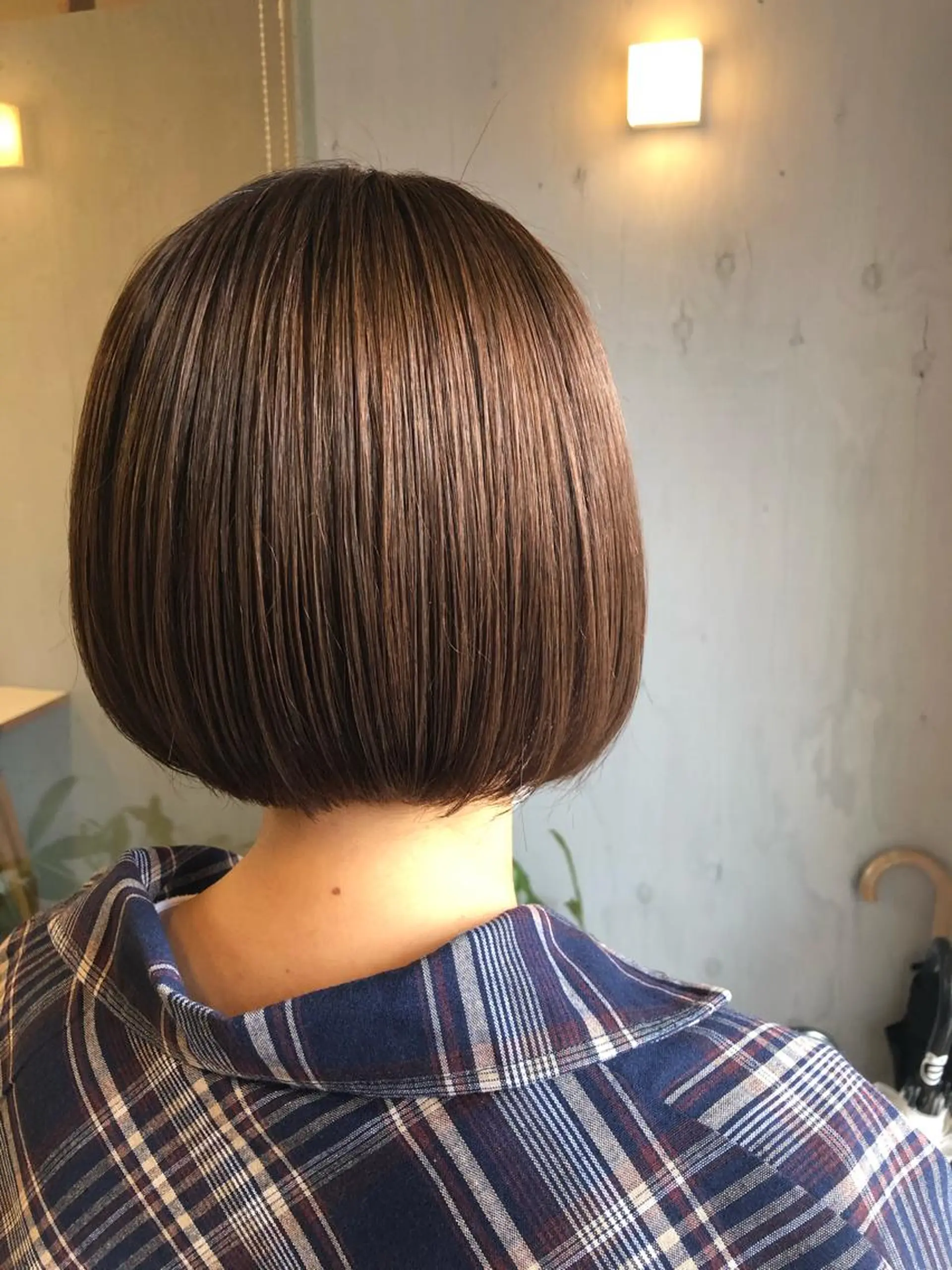 カラー ブラウンカラー カノエ 乃木店のヘアスタイル