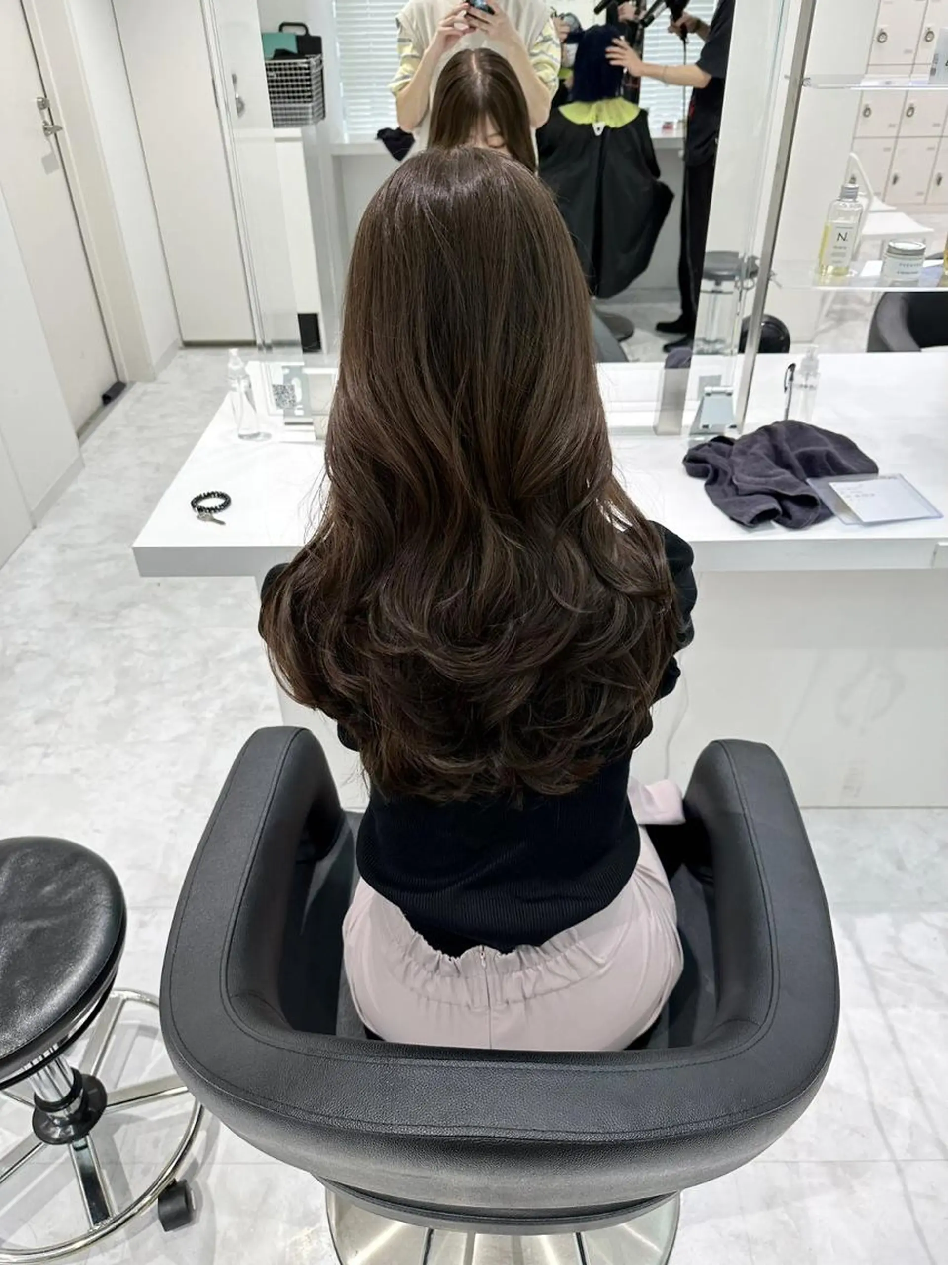 カラー 赤み消しベージュ🌿 トレンド美髪🌿福岡のヘアスタイル