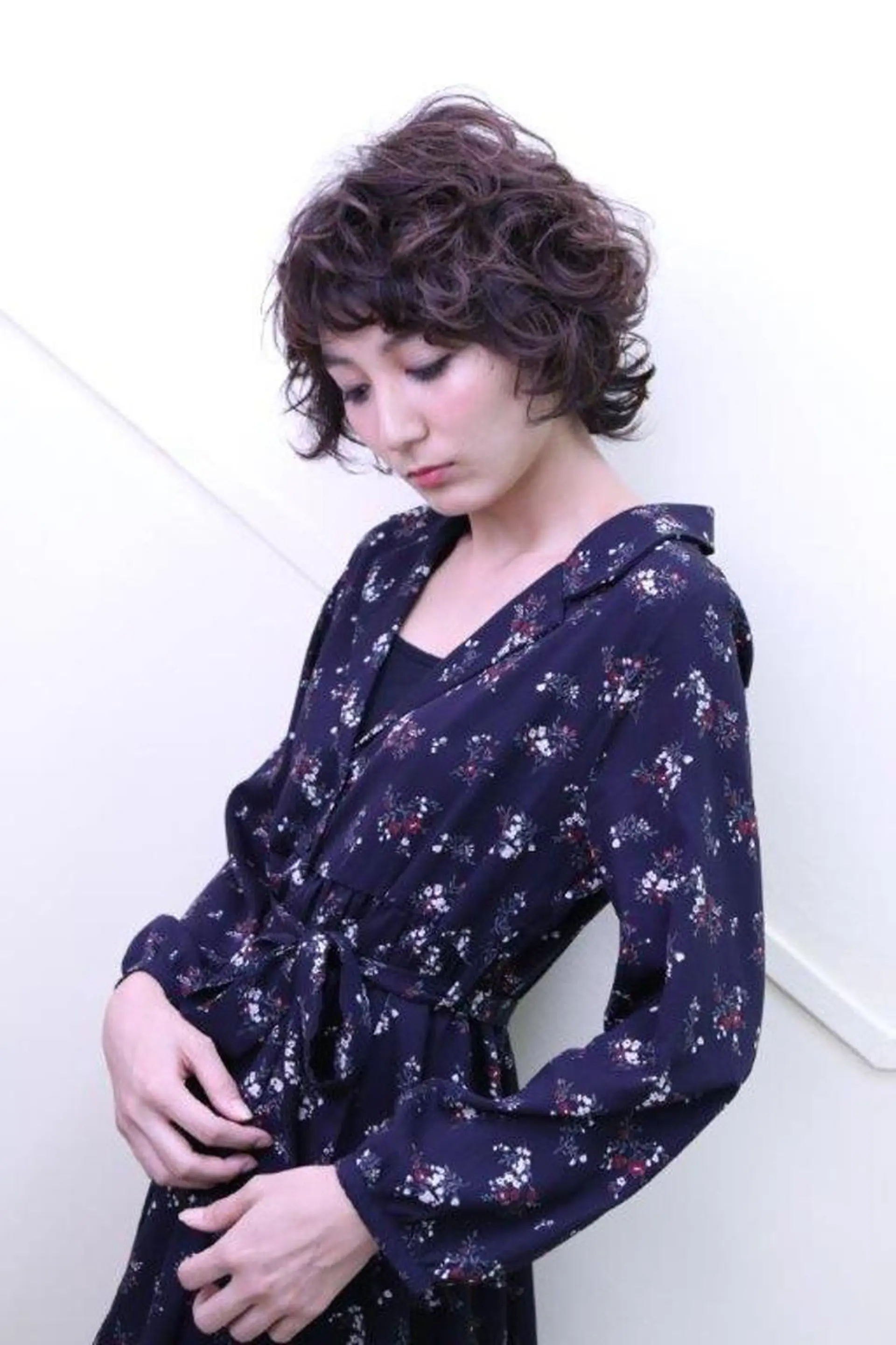ショート ミディアム カラー パーマ 【スタイリスト】此木 裕菜のヘアスタイル