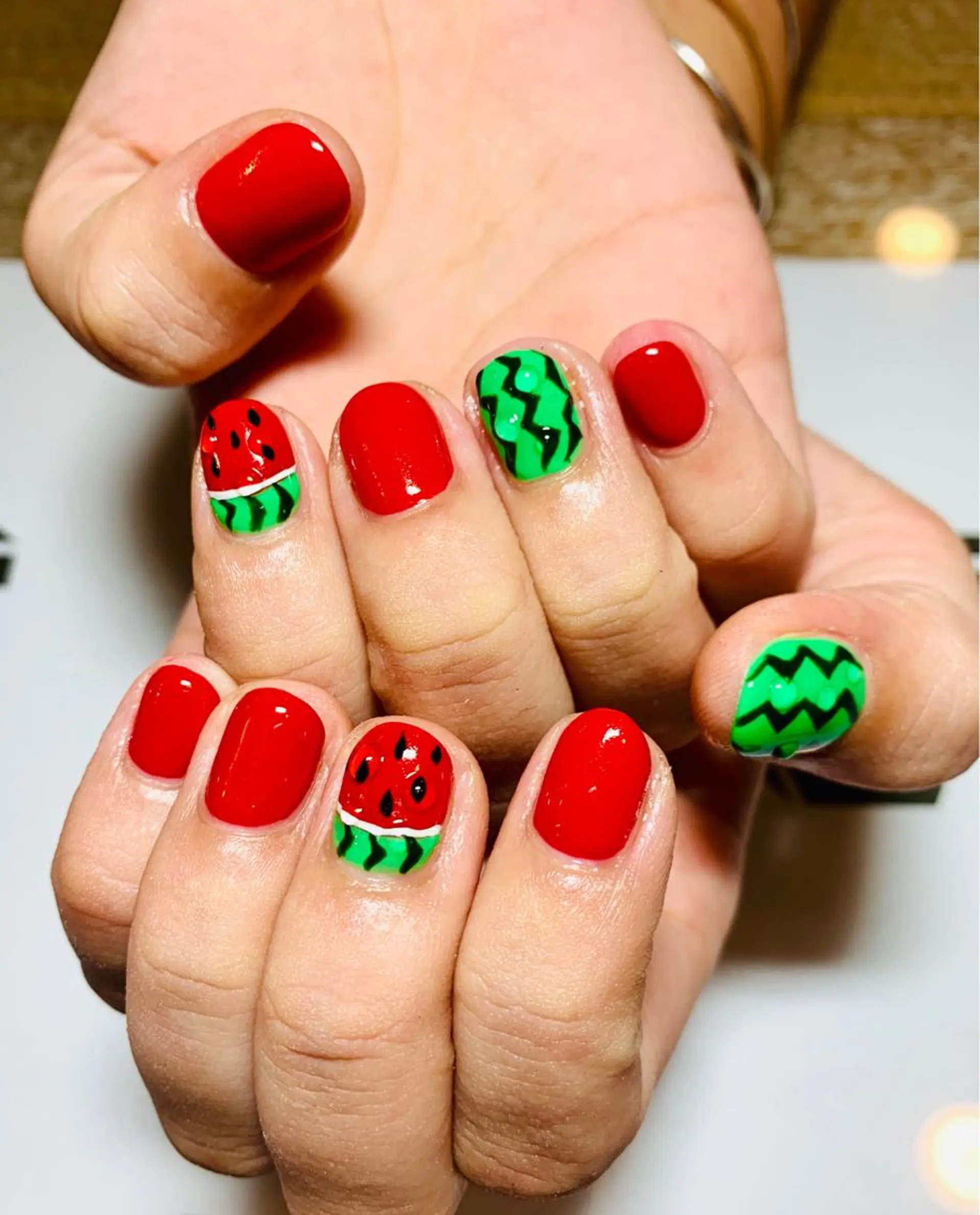 ネイル ハンドネイル JuniNail韓国 ネイリストsuのネイルデザイン