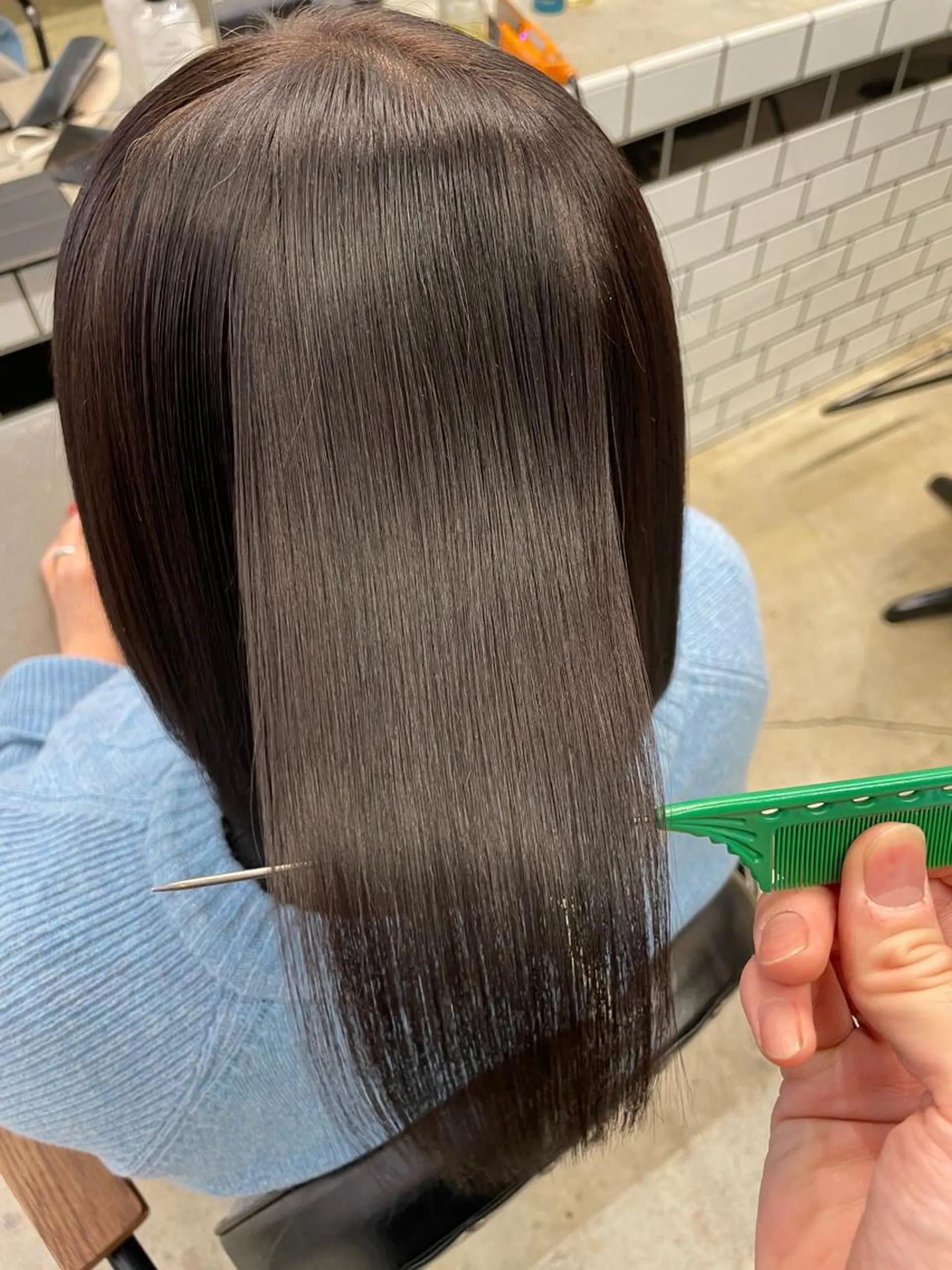 ミディアム カラー ヘアカラー トリートメント 🌈本物の髪質改善 森田涼平のヘアスタイル