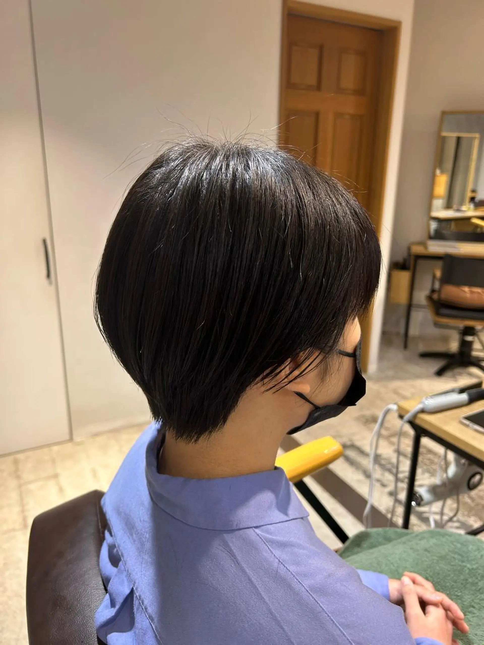 ショート ショートヘア まるやま ゆいかのヘアスタイル