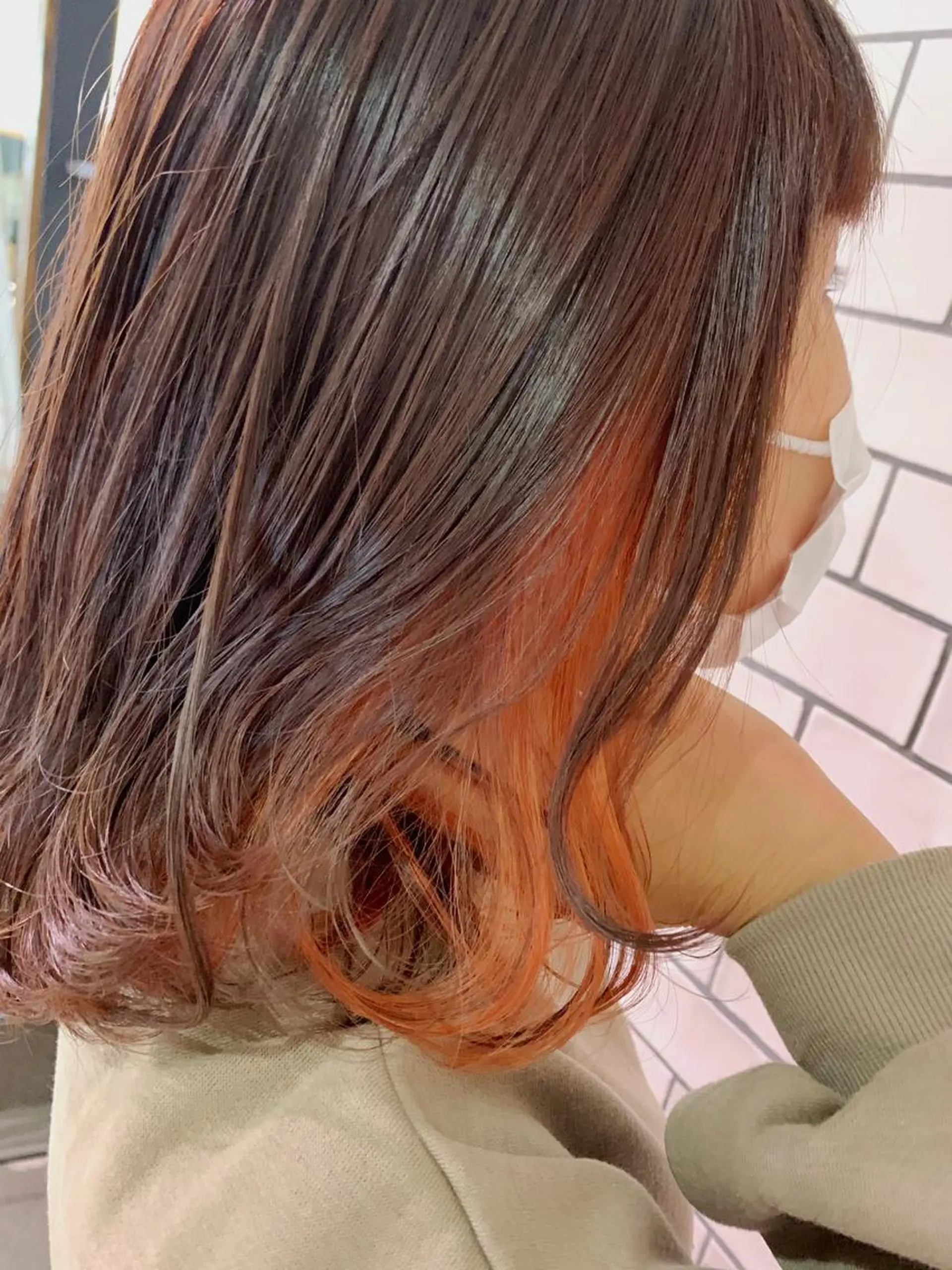 ミディアム カラー ヘアアレンジ 指名支持率NO.1 スタイリストのヘアスタイル