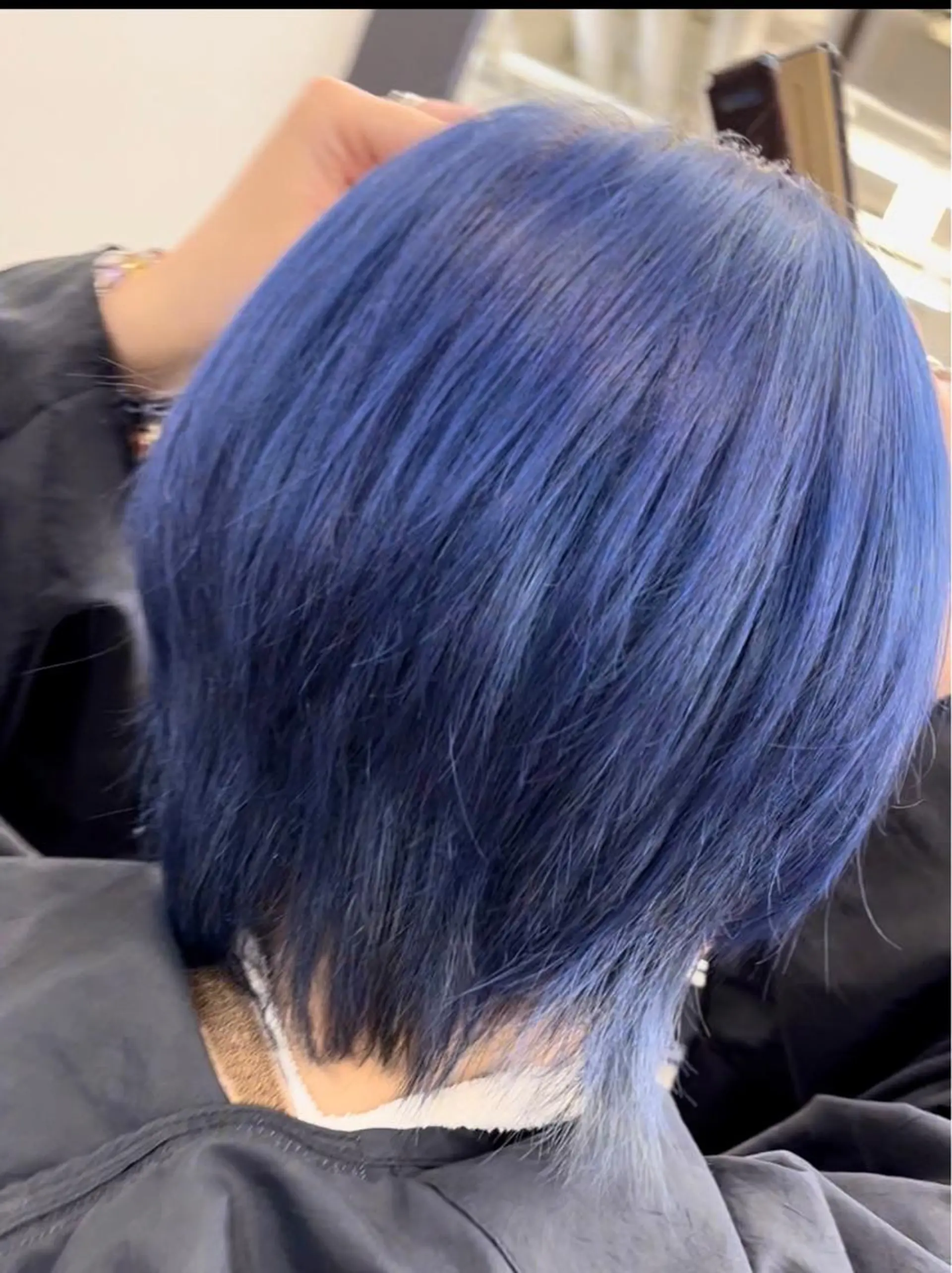 カラー ブリーチ 香野 優子のヘアスタイル