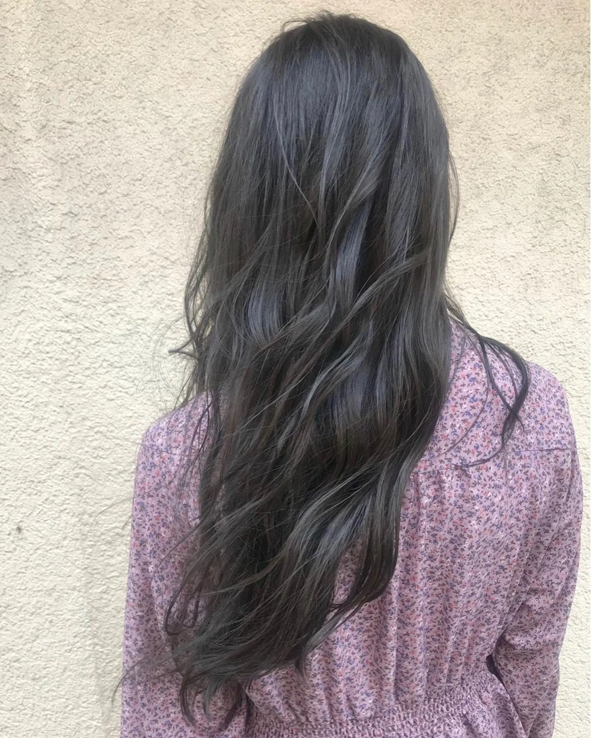 ロング カラー パーマ アディクシーカラー ヘアカラー トリートメント 🧼柴田 健太郎🧼のヘアスタイル