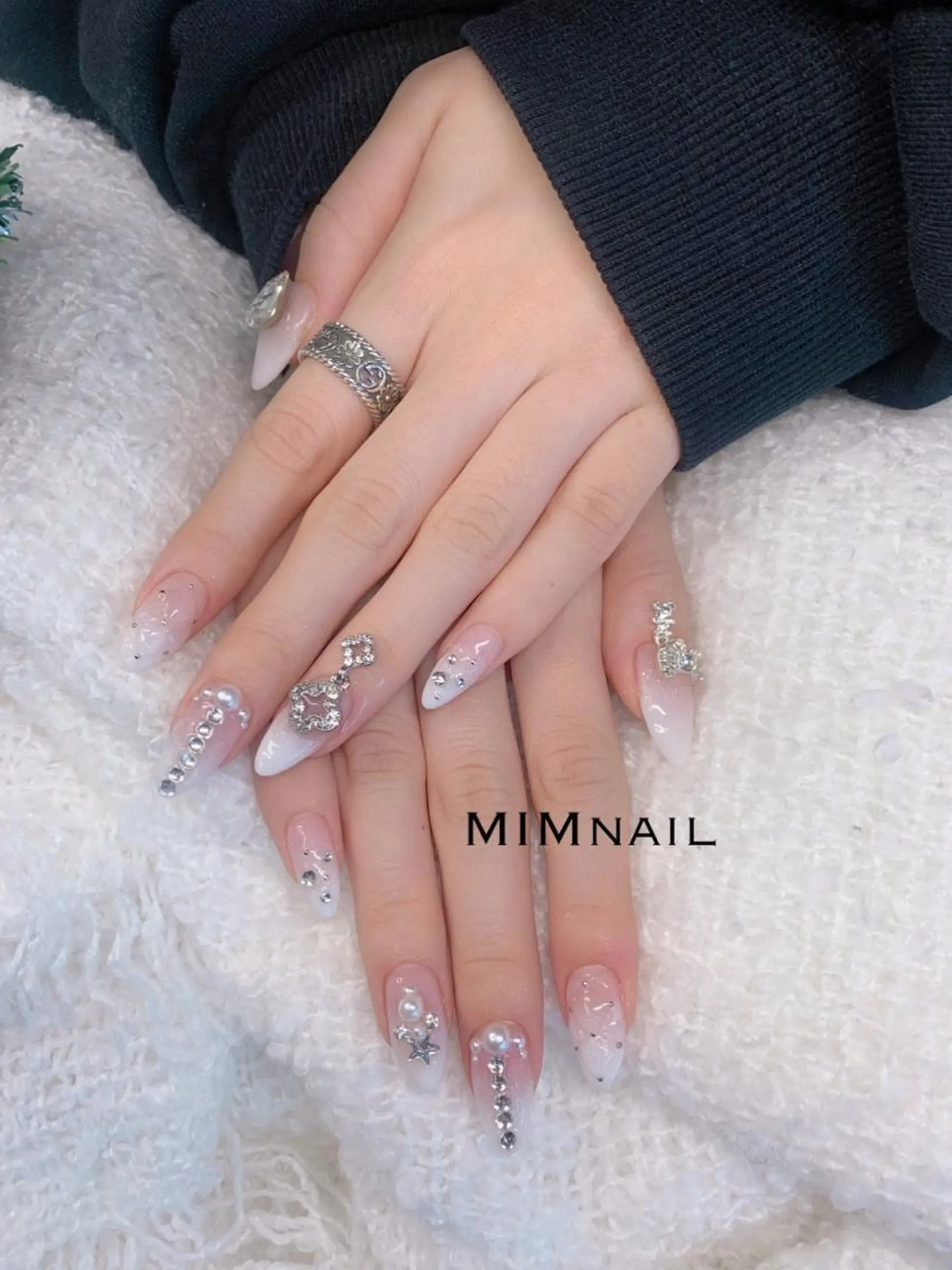 ネイル 韓国ネイル スカルプネイル *･*MIMnail *･゜ﾟ･*:･*のネイルデザイン