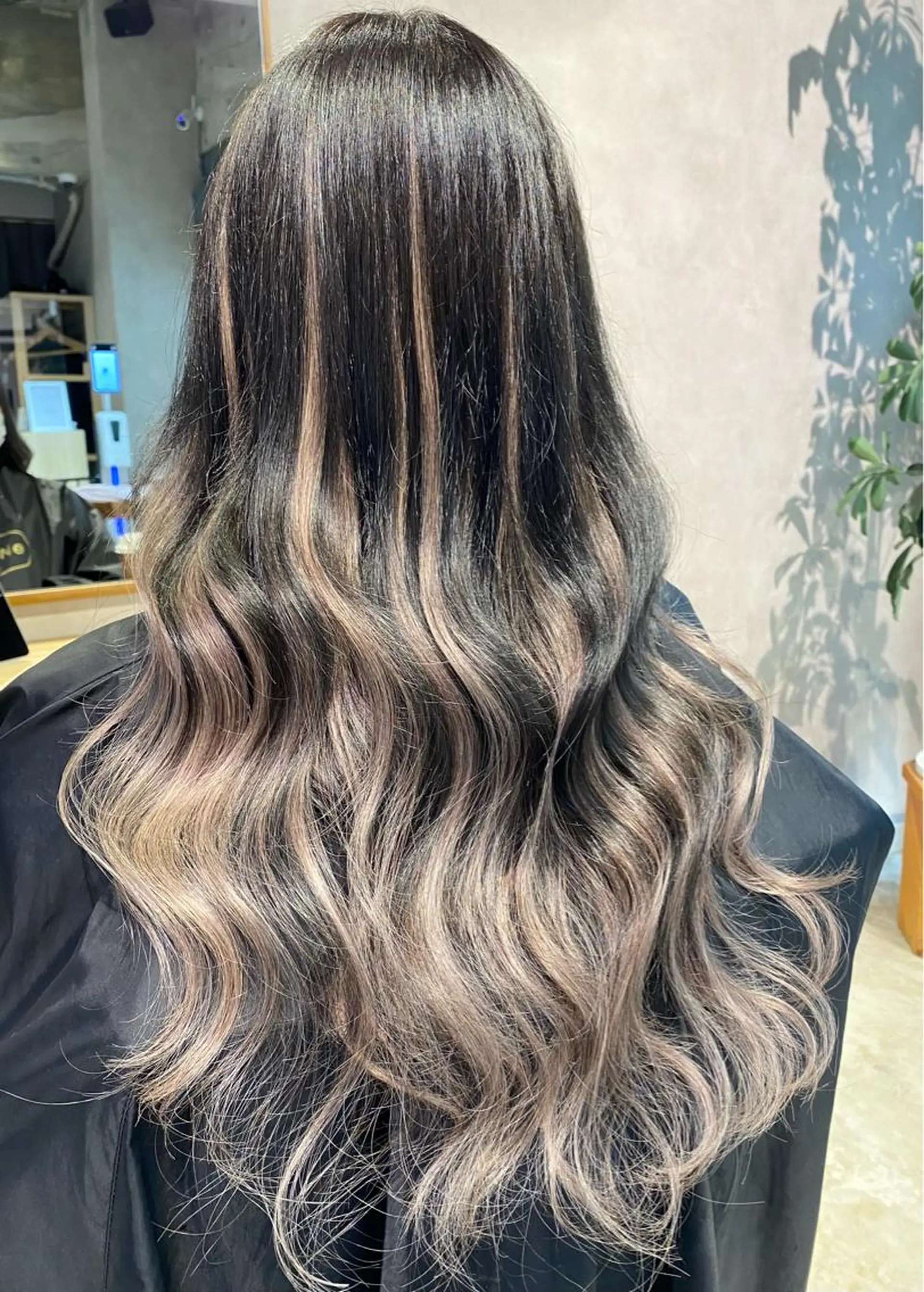 セミロング プルエクステ エクステ Fi-Ne 八戸のヘアスタイル