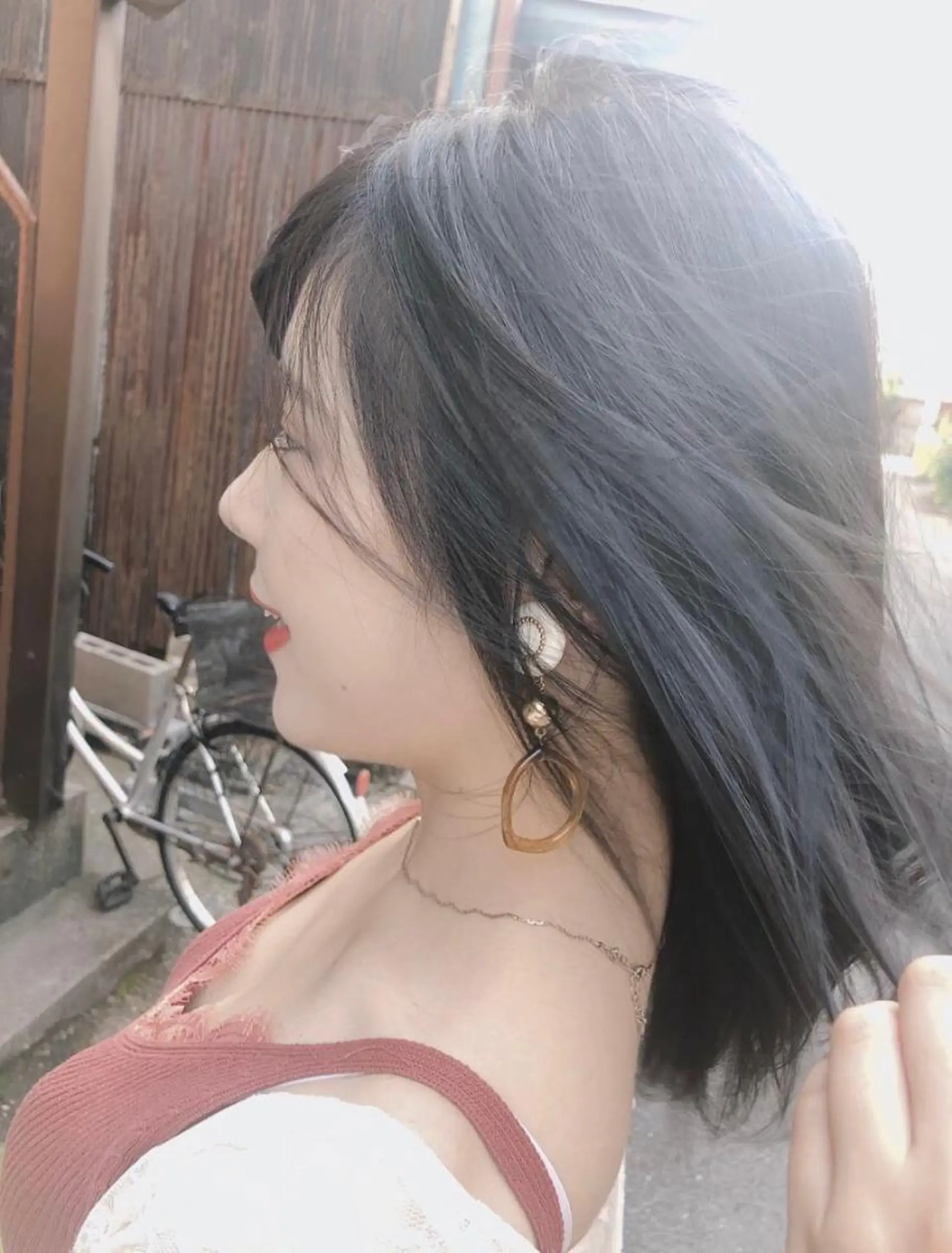 セミロング カラー アッシュ 透明感カラー ≫  𝟓 ¹/₄所属・mayo 🐄🌈のヘアスタイル