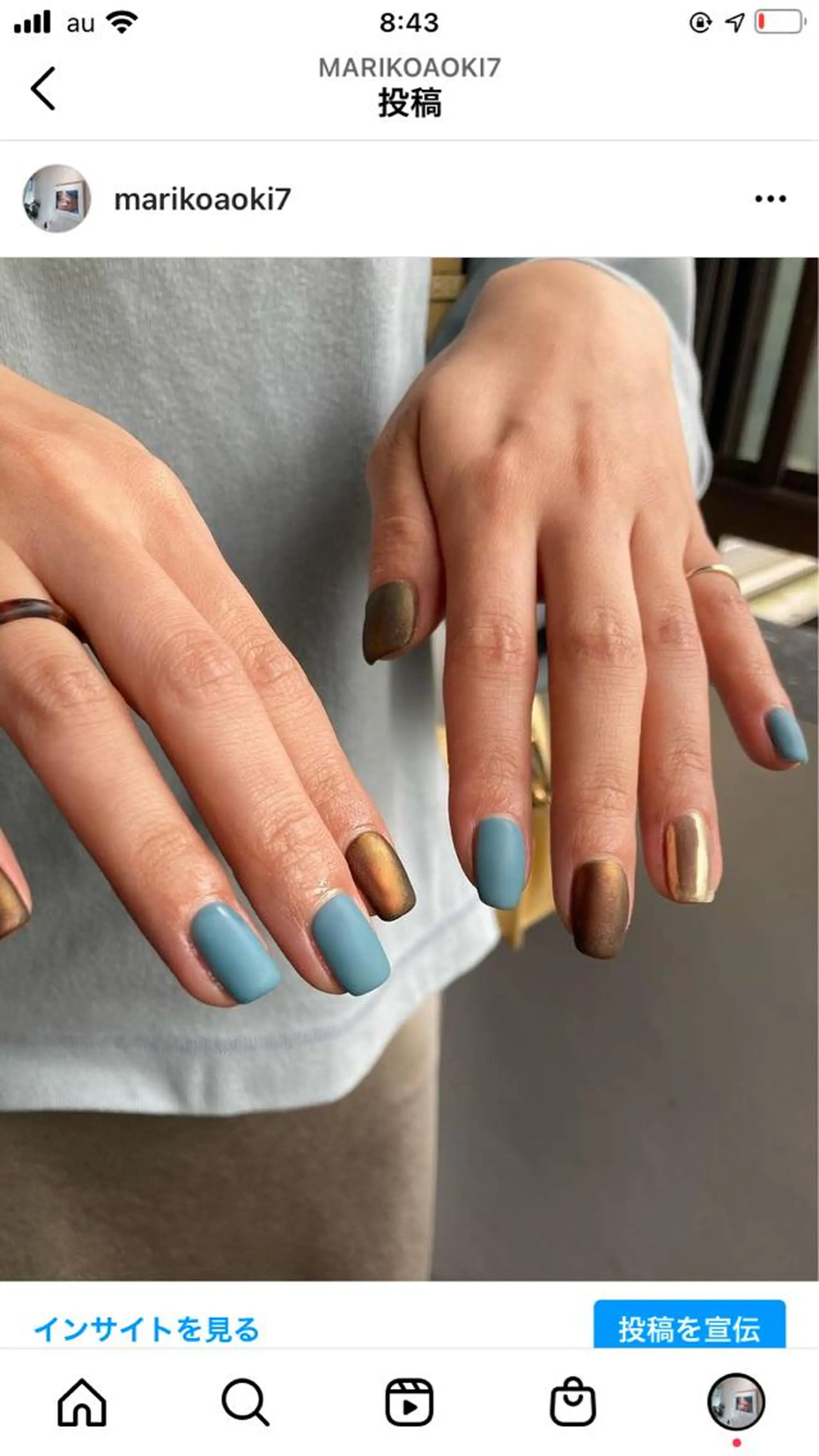 ネイル マットネイル ミラーネイル eiji nail所属・eiji nailのネイルデザイン