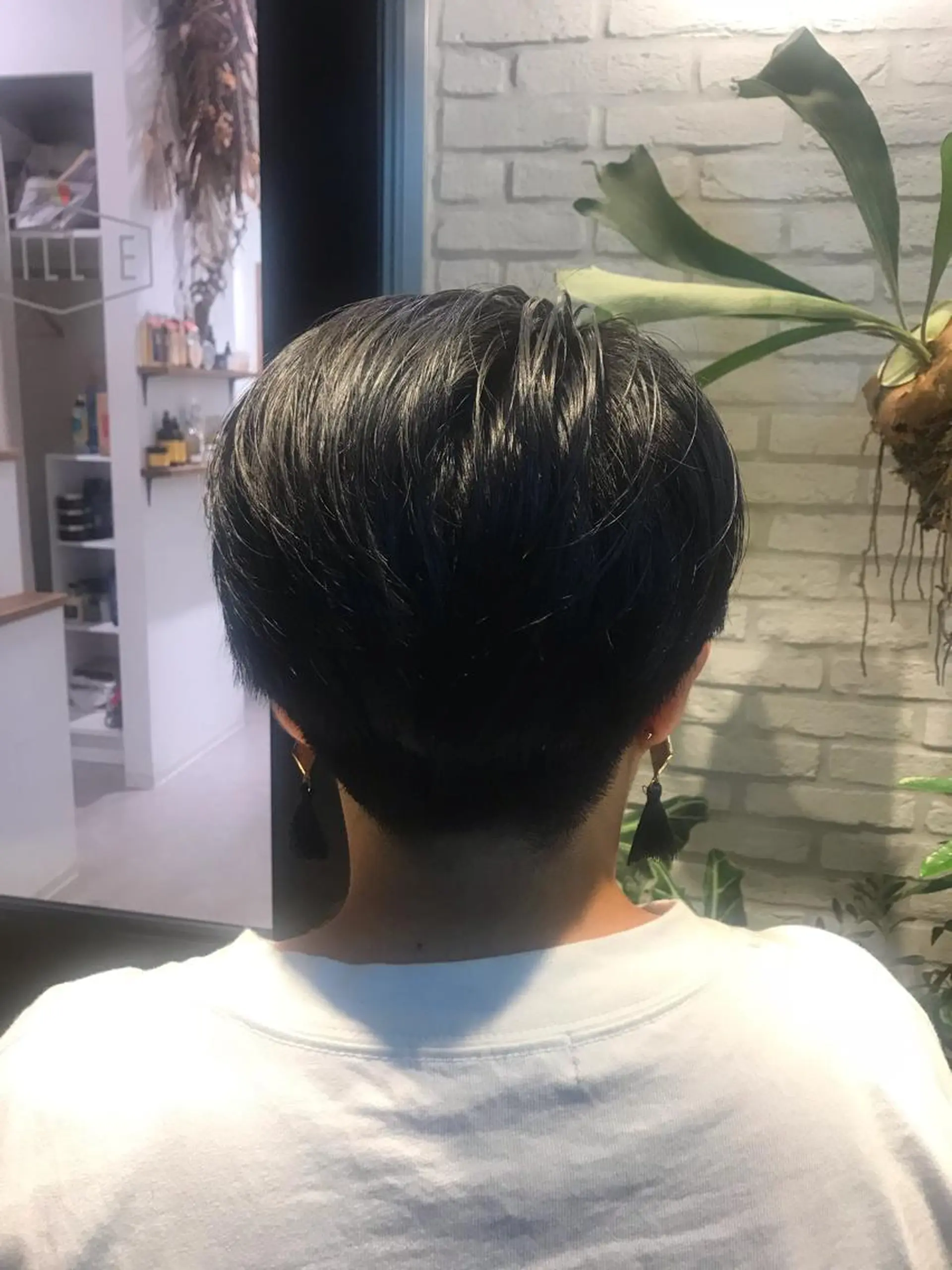 ショート カラー ri saのヘアスタイル