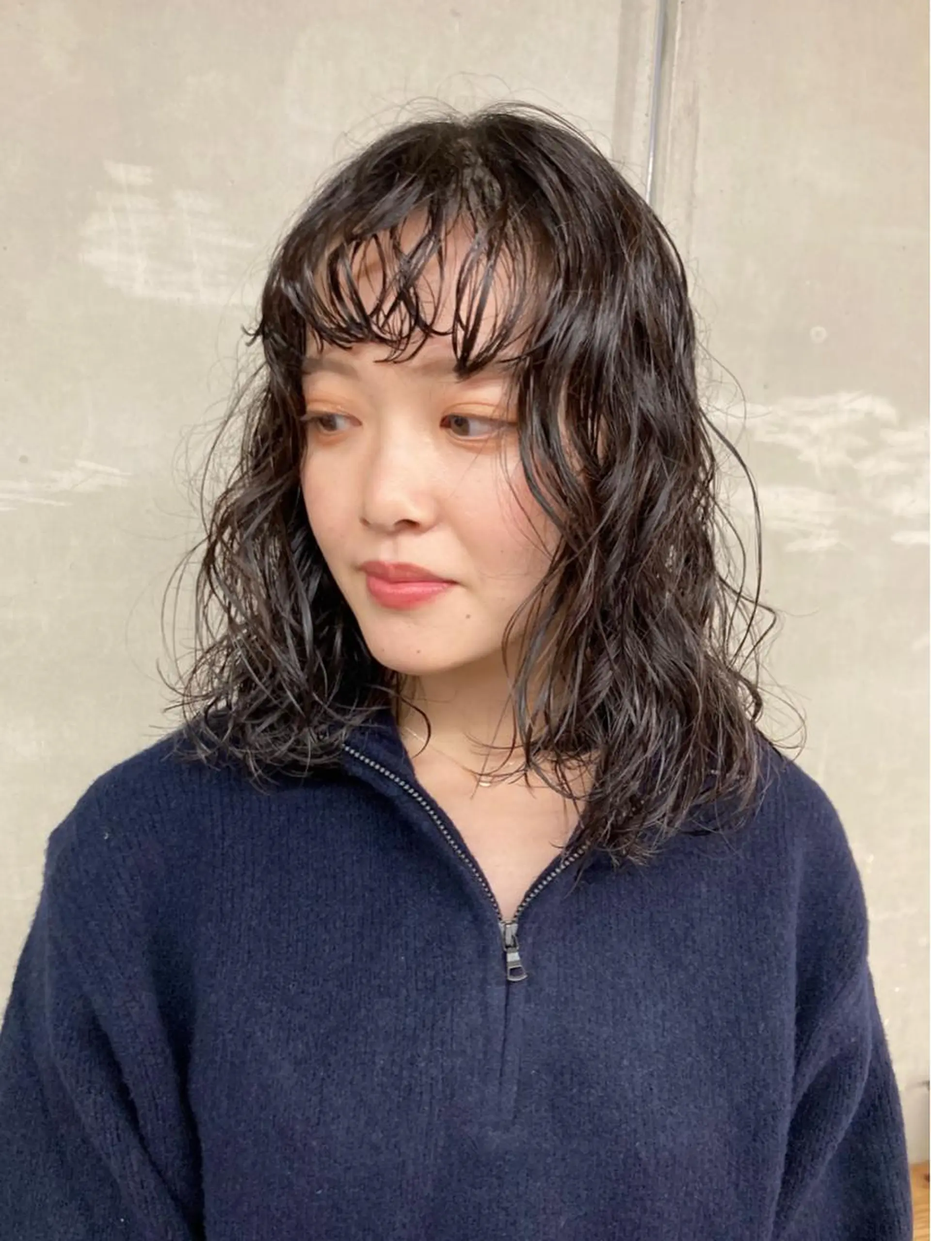 ミディアム カラー パーマ ヘアアレンジ BRUNTJET所属・MAEDA MADOKAのヘアスタイル