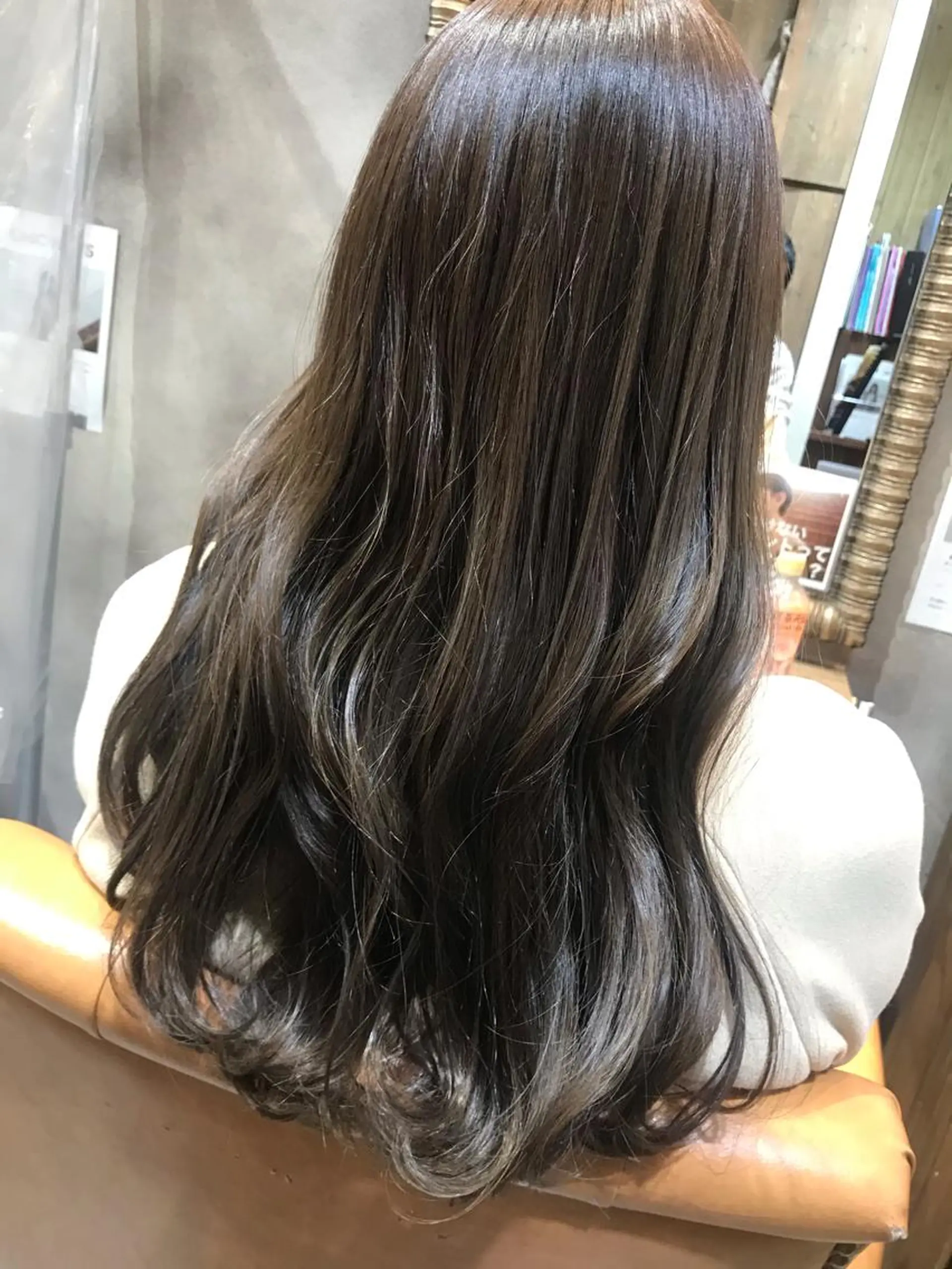 ロング カット ヘアカラー トリートメント ヘアセット channel 大澤俊文のヘアスタイル