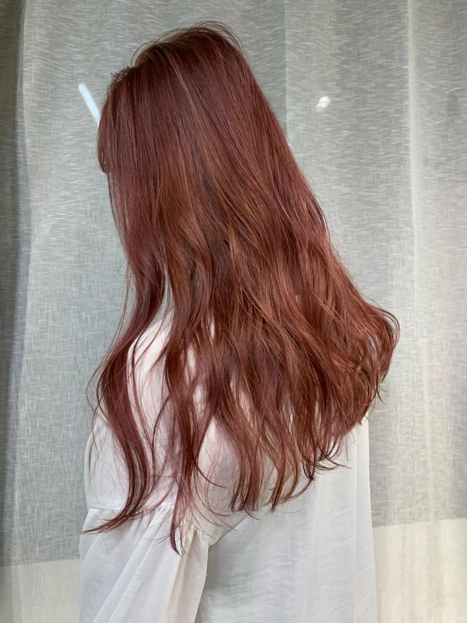 ロング カラー momo 岡崎のヘアスタイル