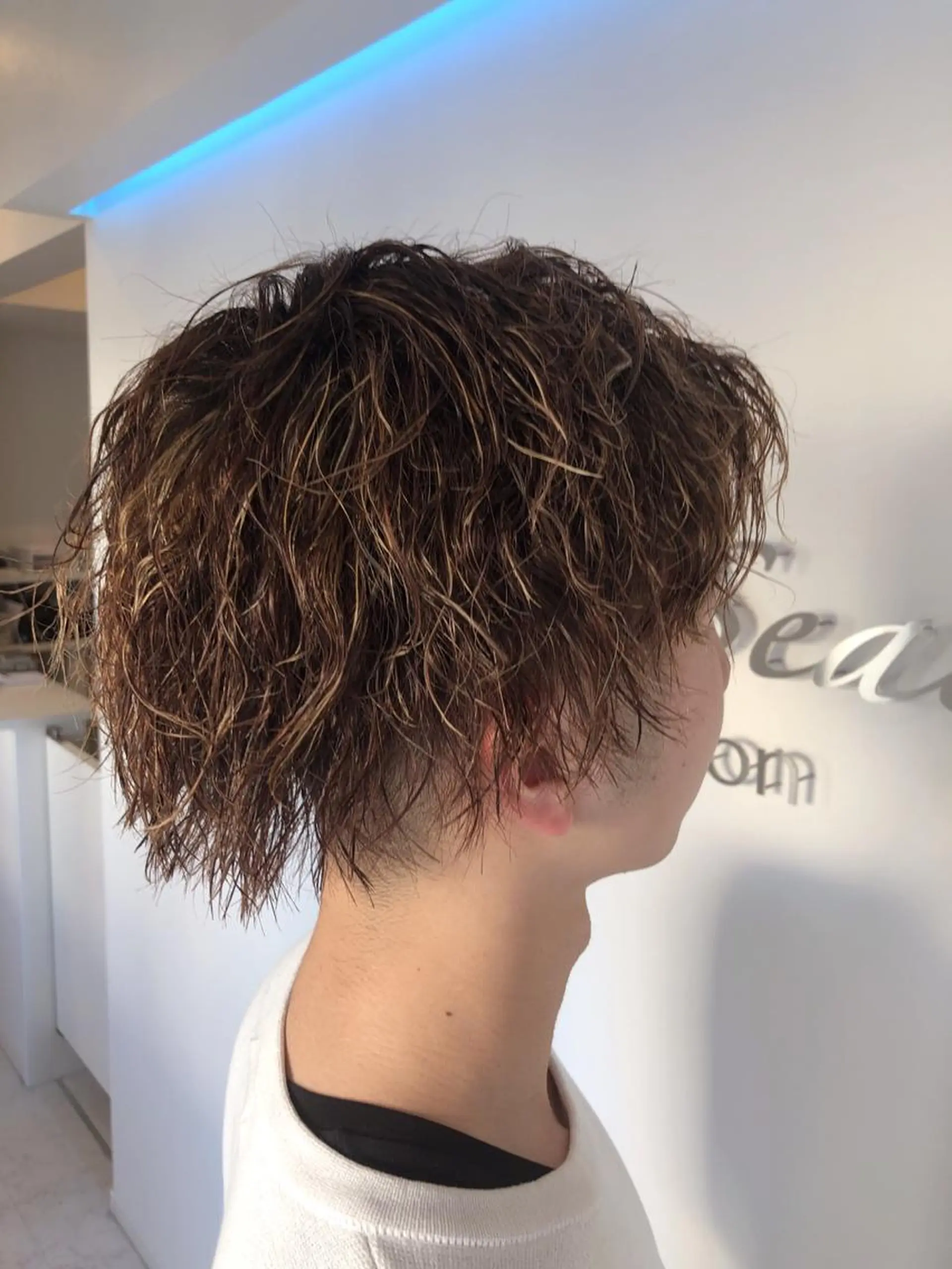 ミディアム ミディアムパーマ Ze・seal所属・ze sealのヘアスタイル