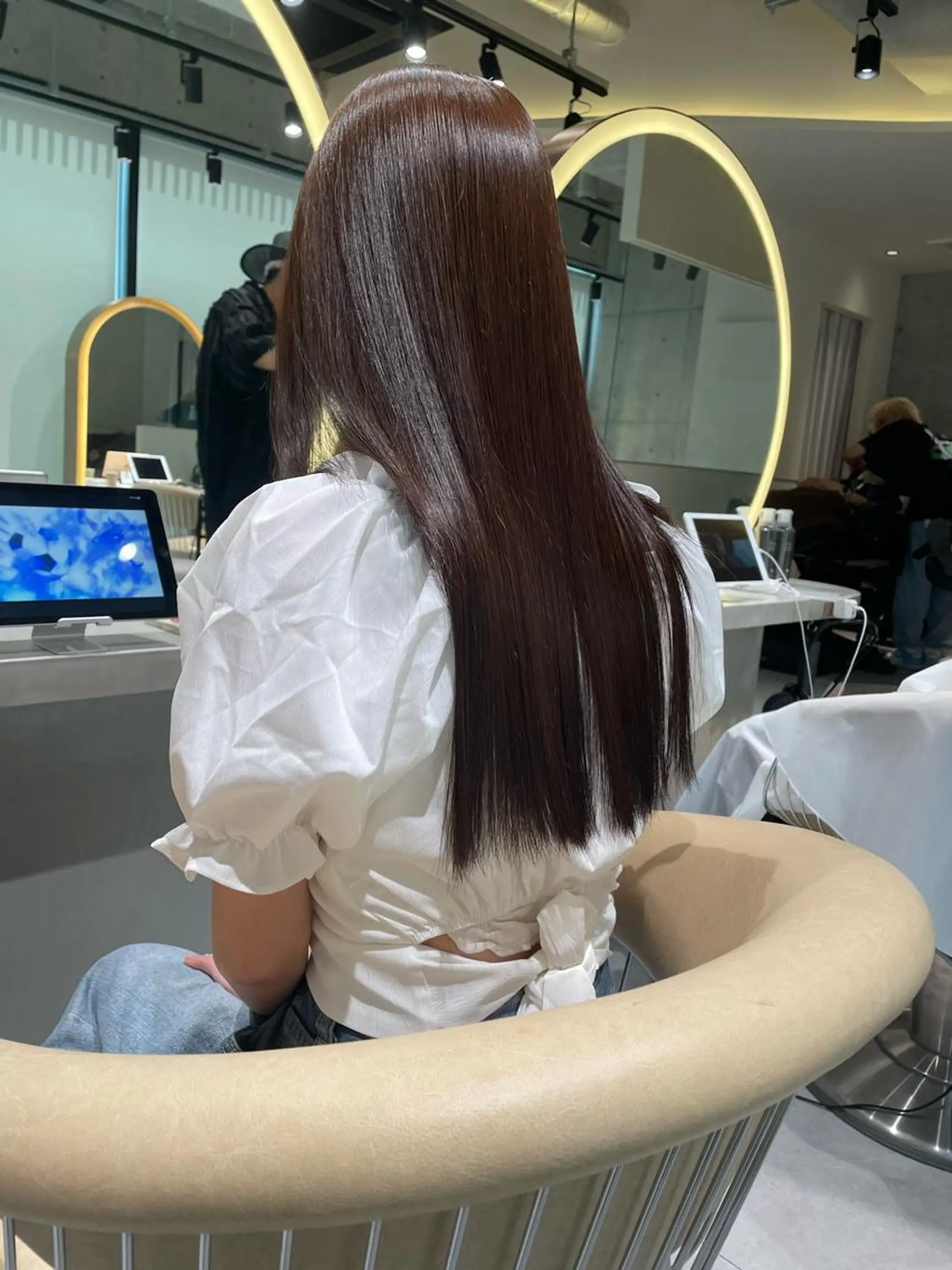 ロング カラー トリートメント 《髪質改善✖️ハイト ーン🧸》小嶋拓也のヘアスタイル