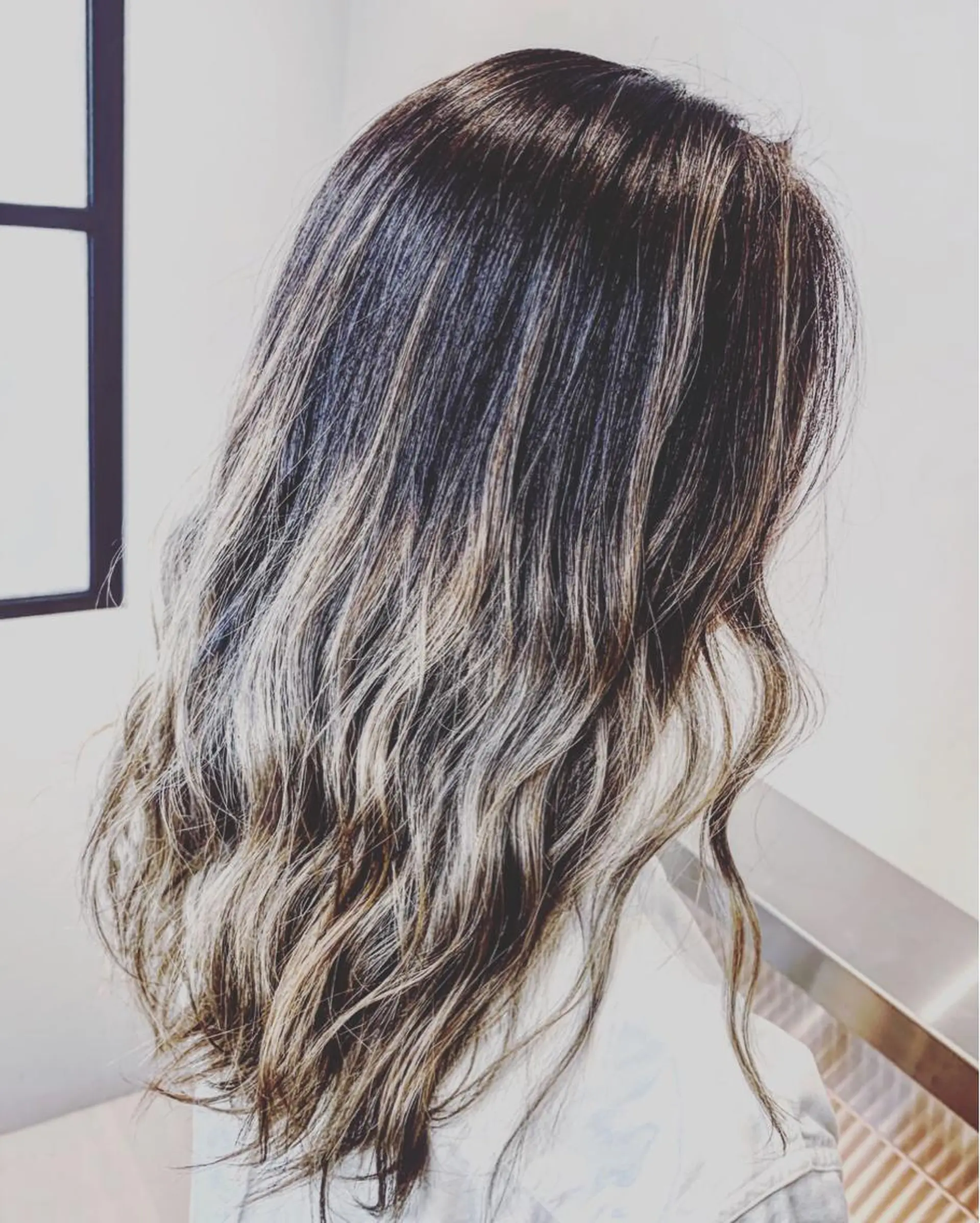 ロング 高橋 大治のヘアスタイル