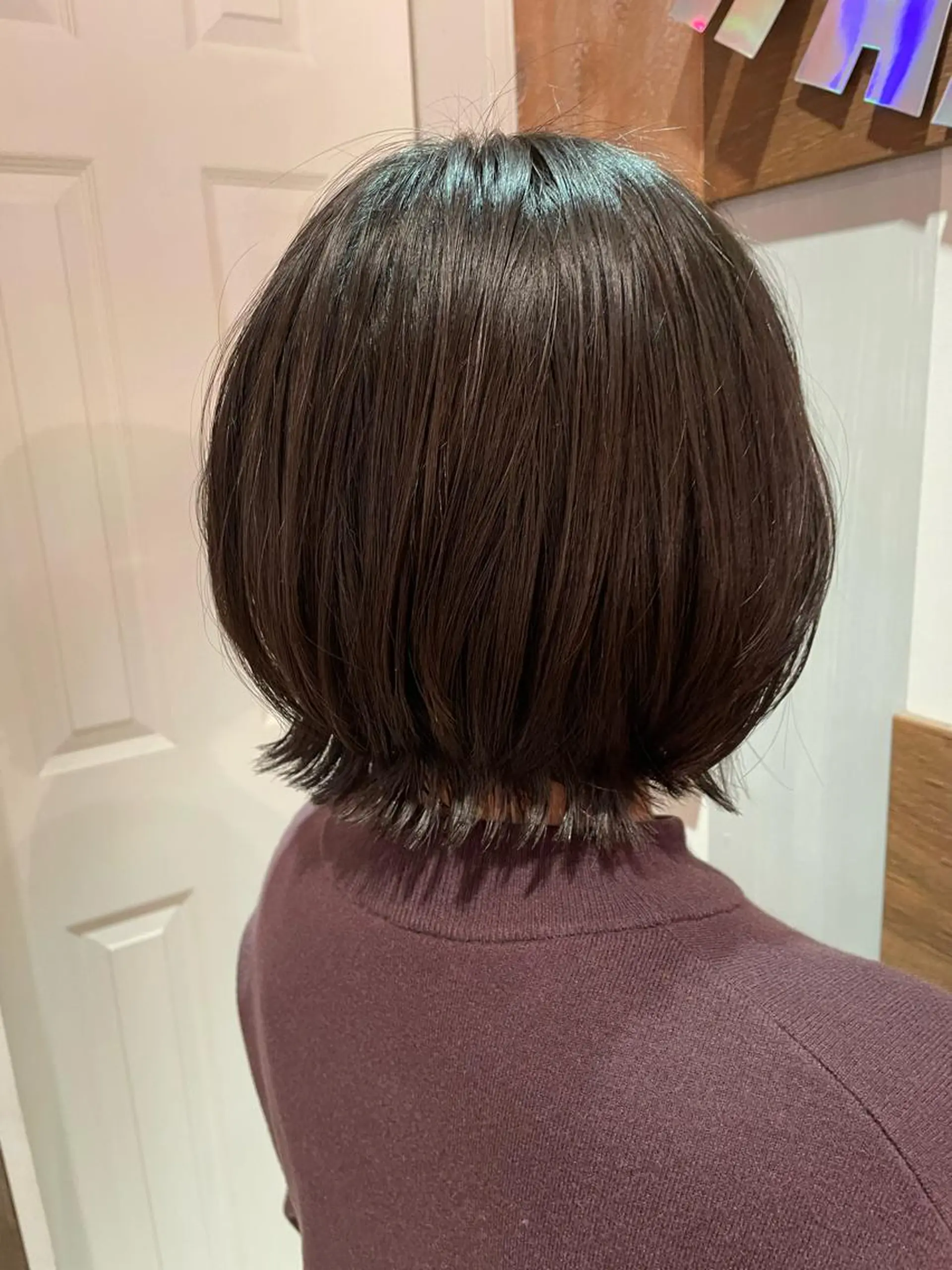 ショート ボブ くびれヘア ナカムラ イヅミのヘアスタイル