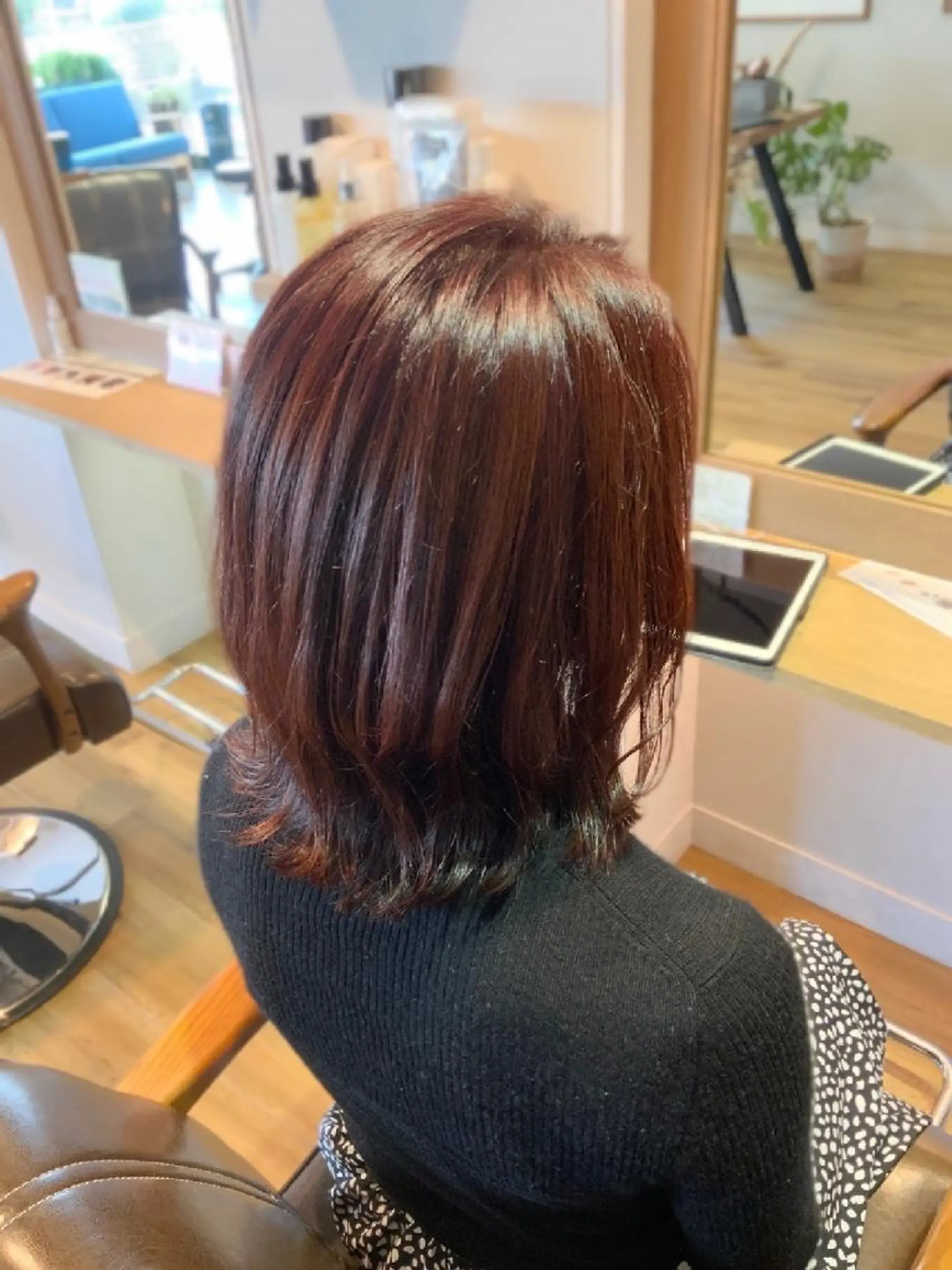 カラー ピンクカラー ヘアカラー トリートメント 堀 望美のヘアスタイル