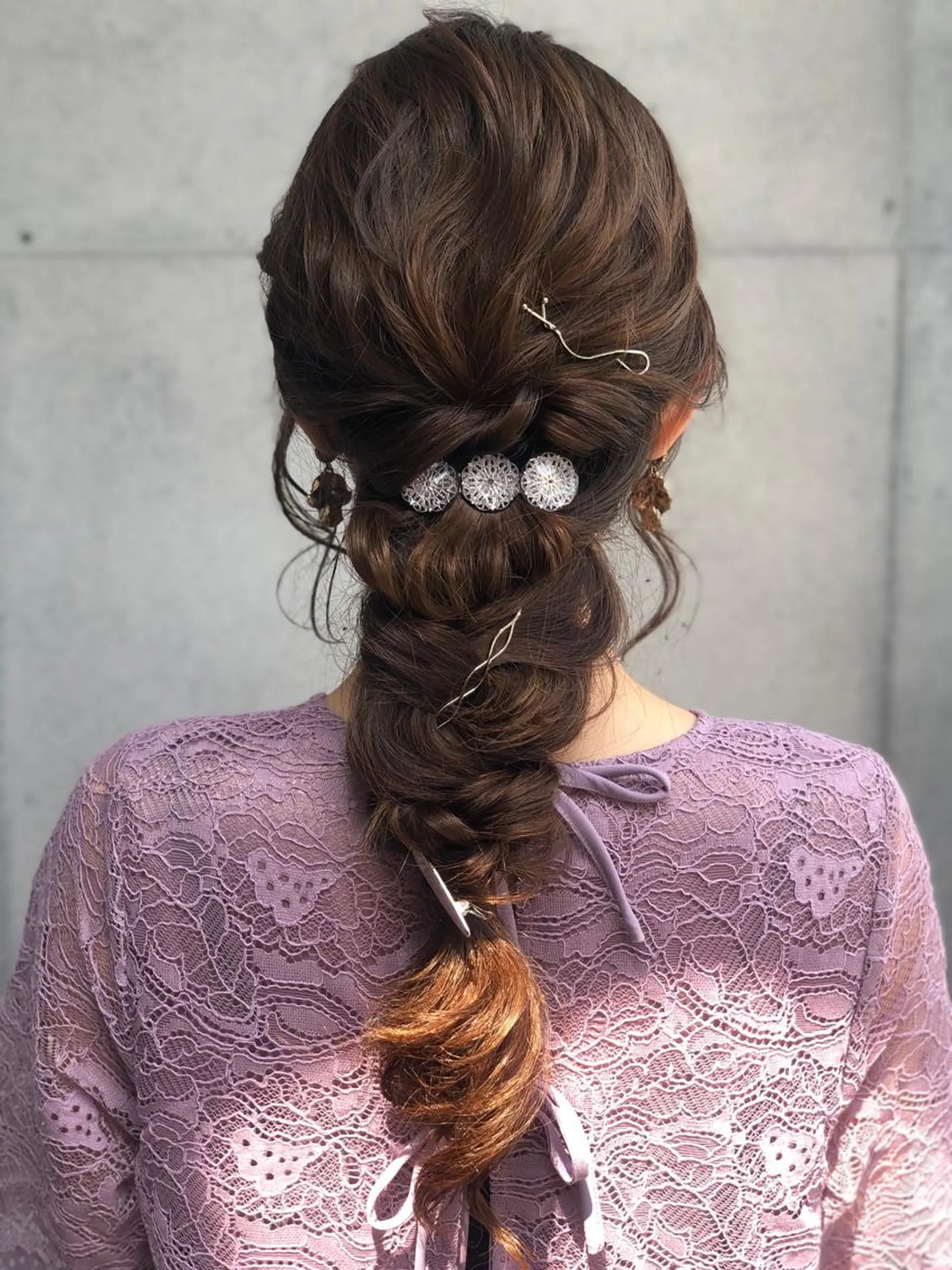 ヘアアレンジ ヘアセット SALOWIN 二子玉川店所属・kei_____ SALOWINのヘアスタイル