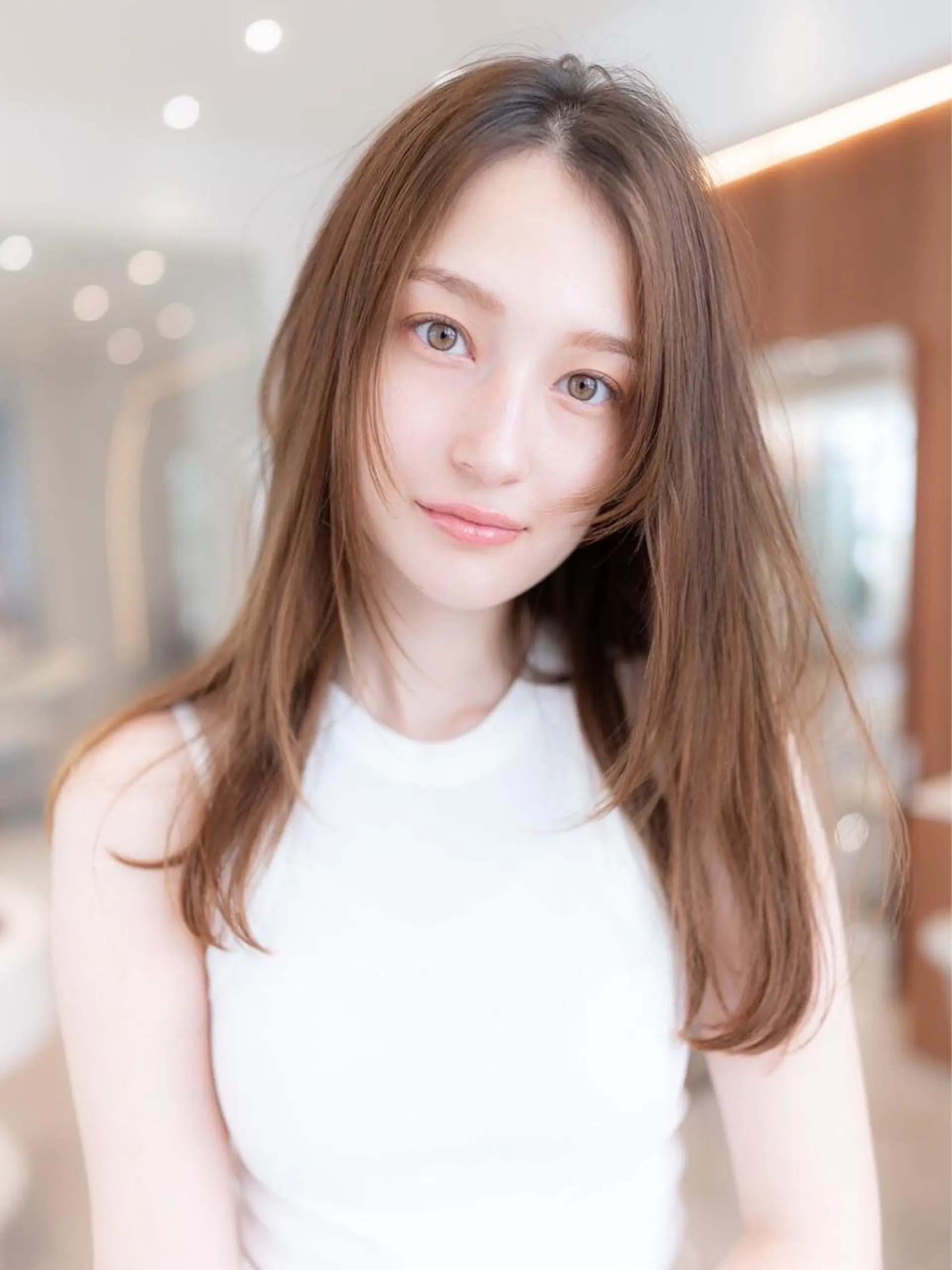 ロング カラー メンズヘア/渋谷 /シースルーマッシュのヘアスタイル