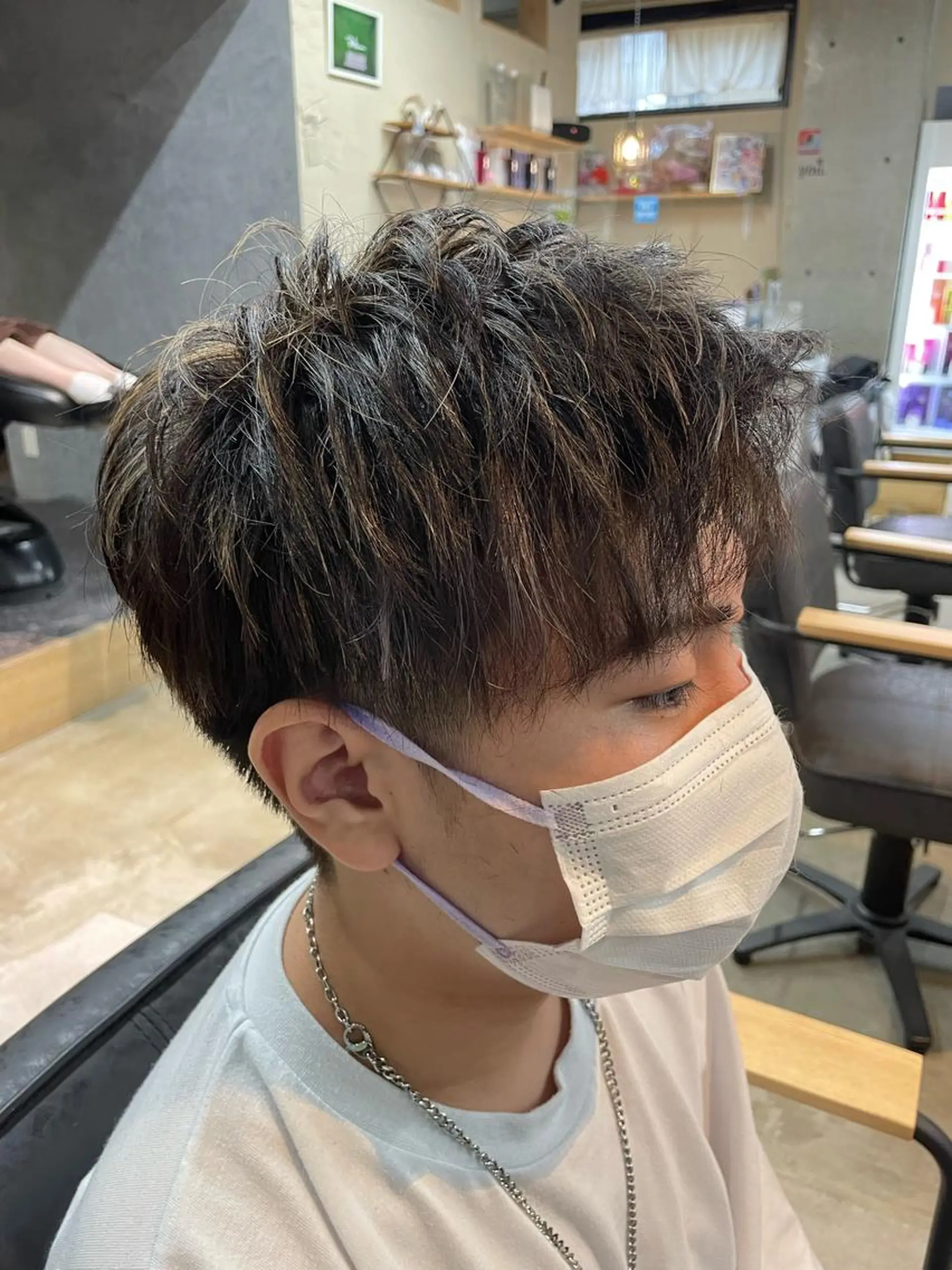 カラー メンズ カット ヘアカラー トリートメント SEPHILE所属・メンズ韓国ヘア👹 KAJIのヘアスタイル