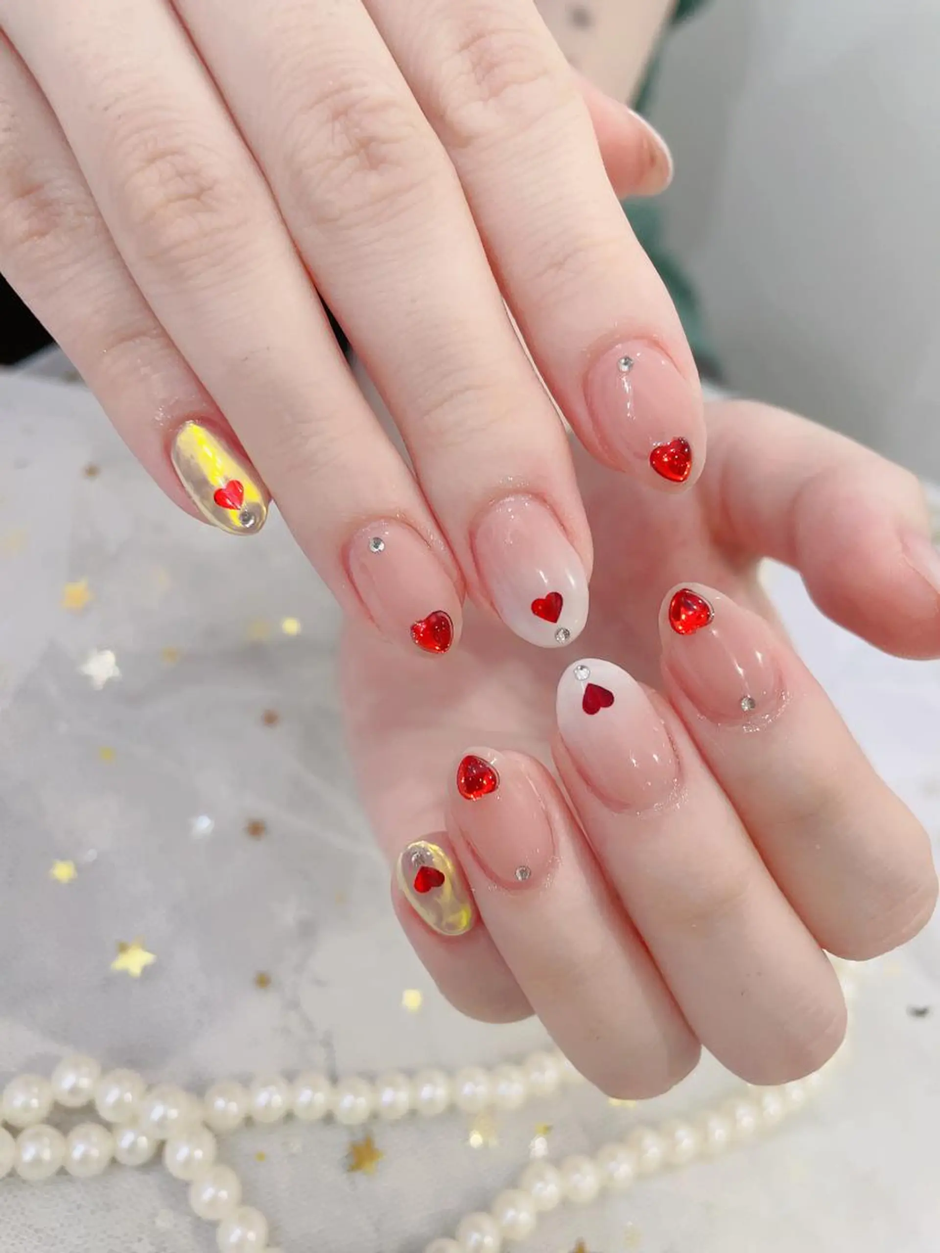 ミディアム ネイル cho nailのネイルデザイン