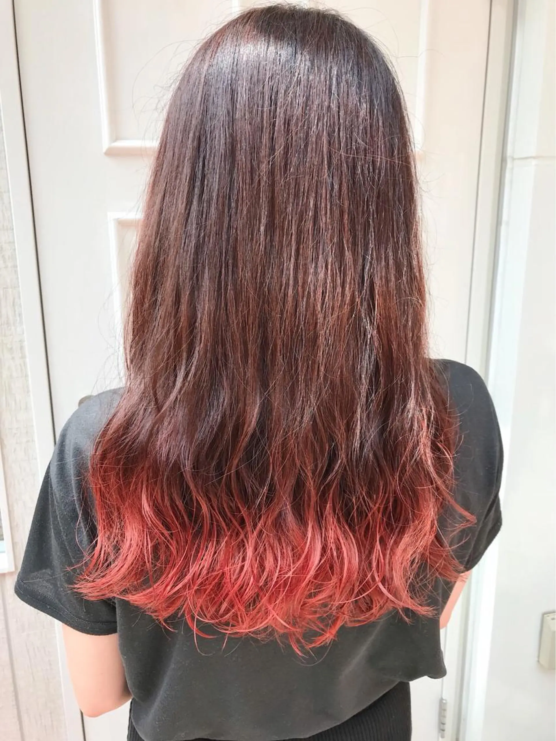 ロング カラー ピンクカラー 💈Blanco💈 カラー&ケア🌈のヘアスタイル